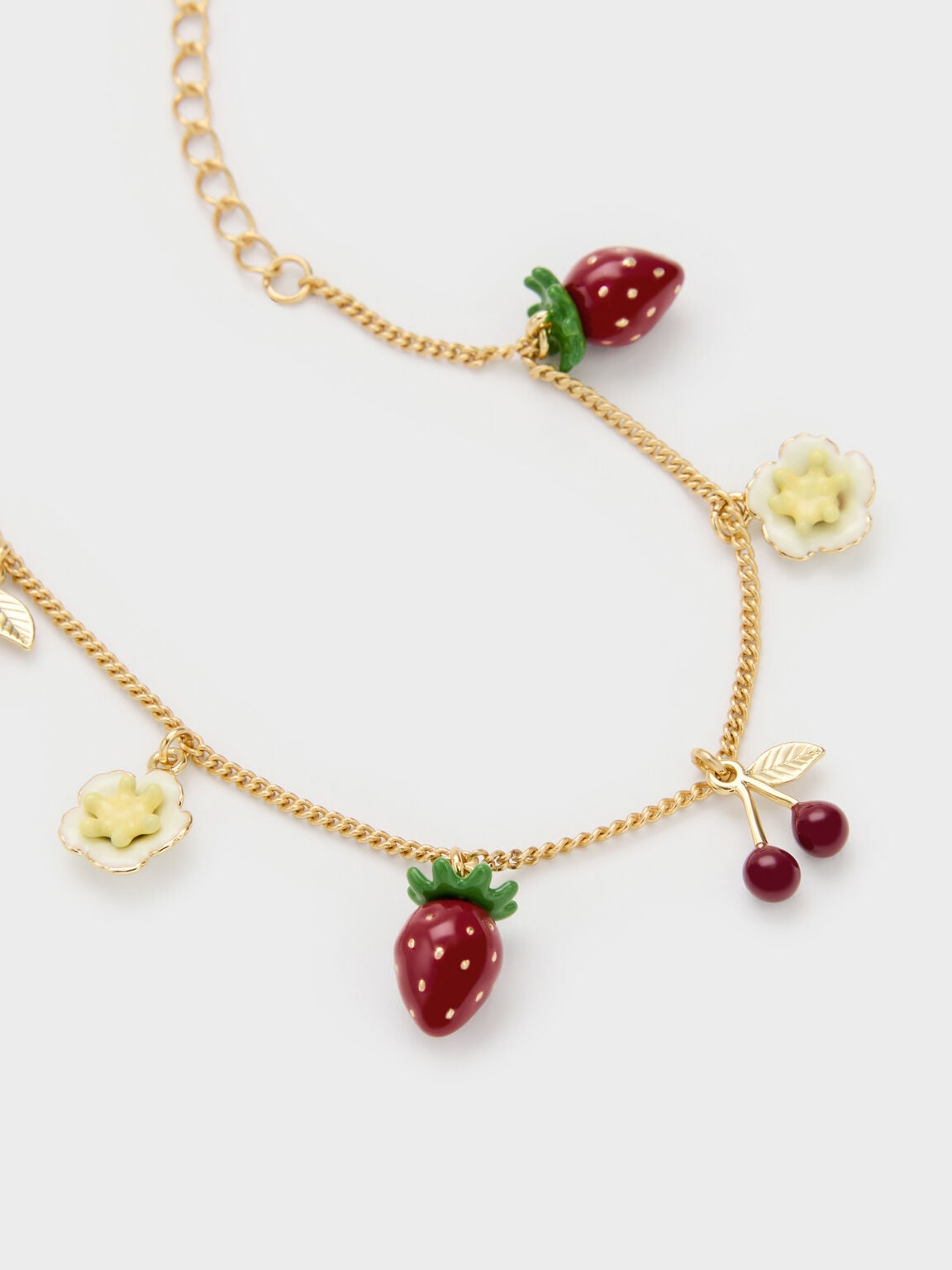 Francie フランシー チャーム ブレスレット, ゴールド, hi-res