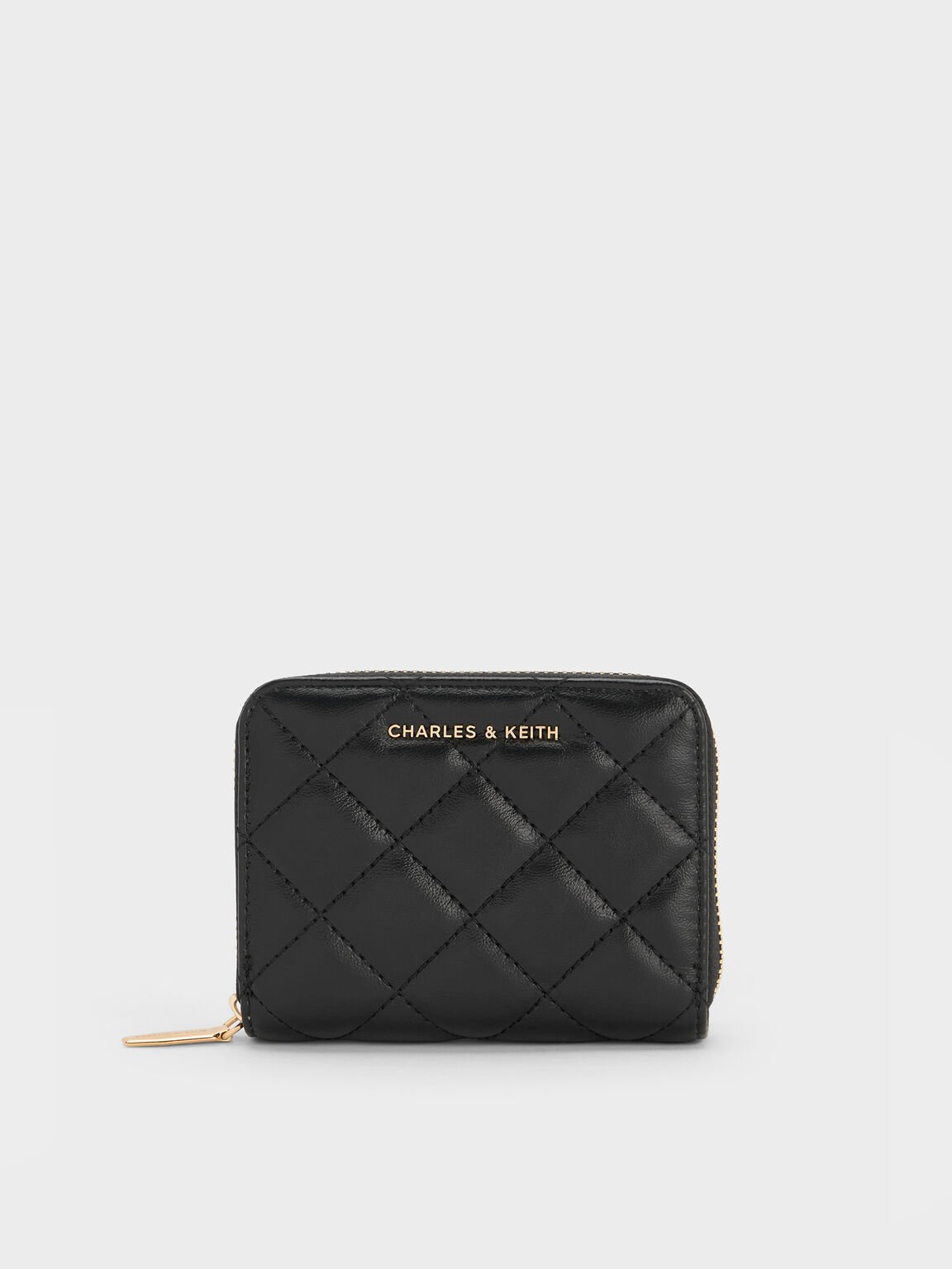 Alva アルヴァ キルトウォレット, ブラック, hi-res