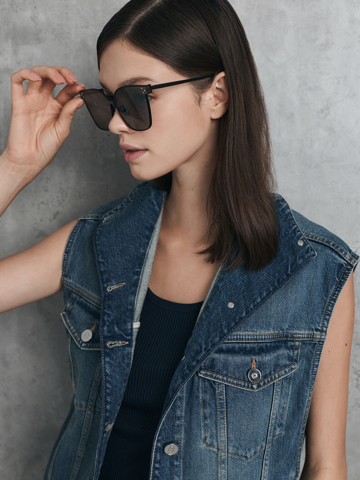 Ginny ジニー バタフライサングラス, ノワール, hi-res