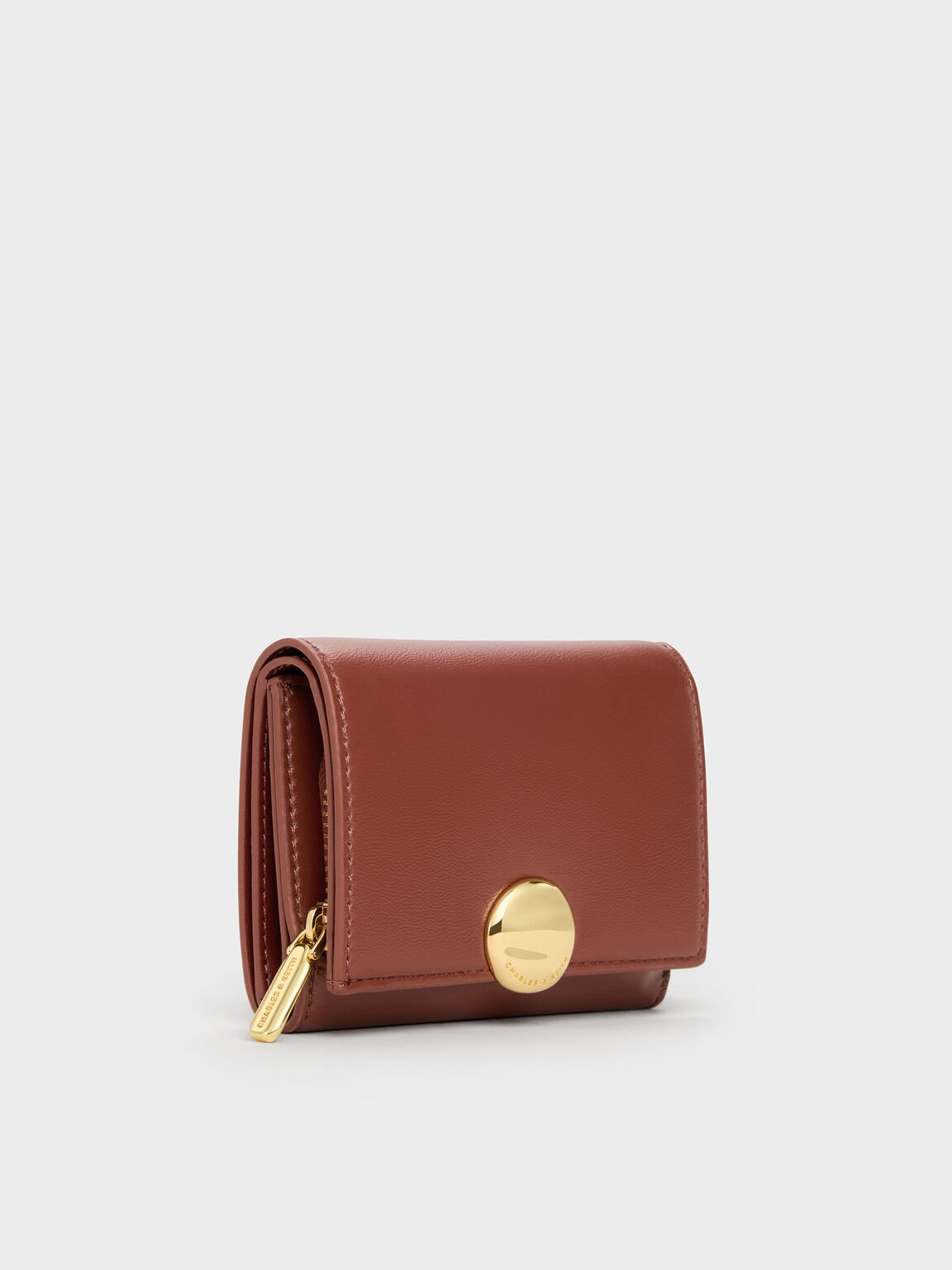 Behn ベーン スモールウォレット, ブリック, hi-res