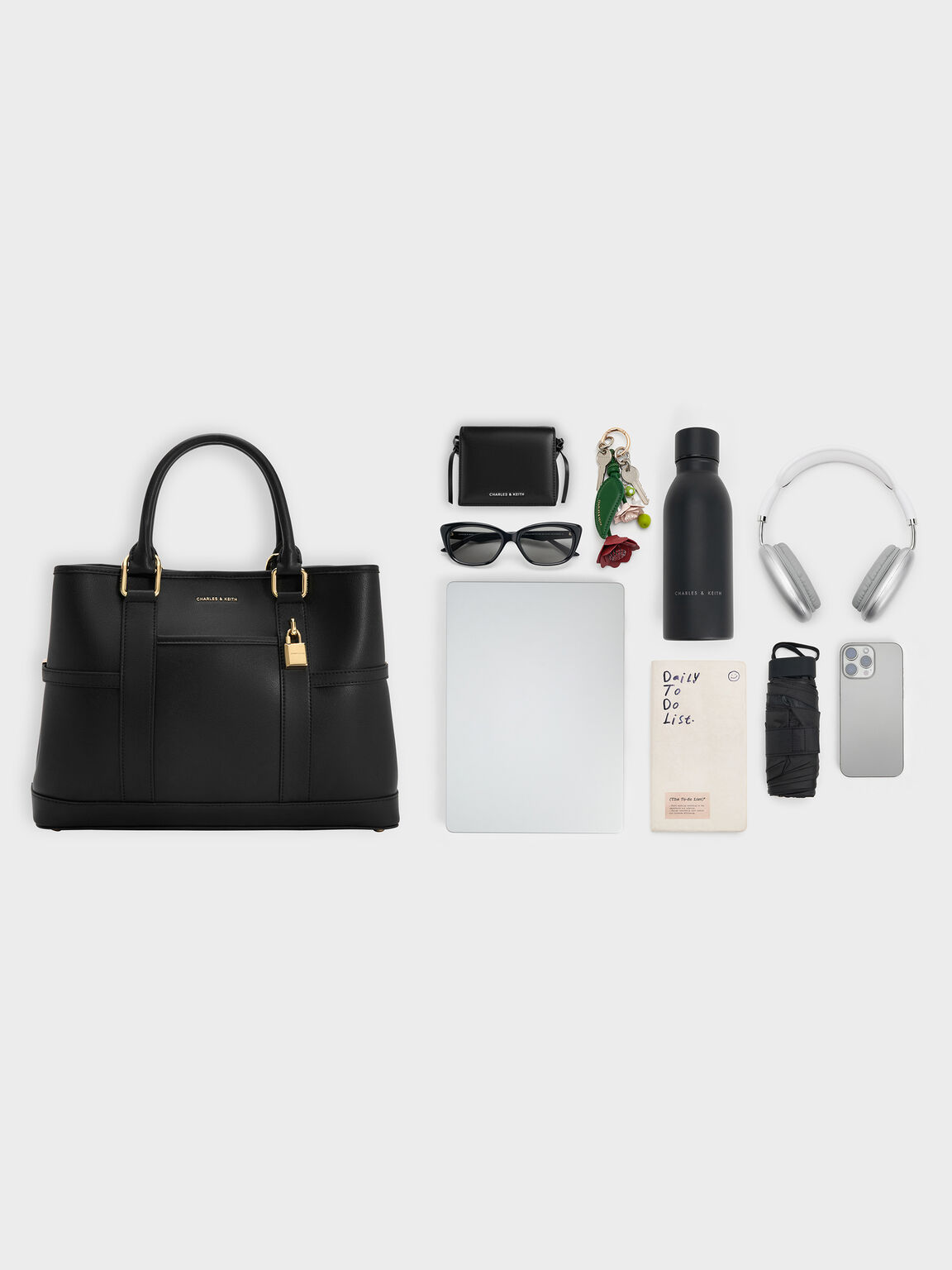 Scottie スコッティートートバッグ, ブラック, hi-res