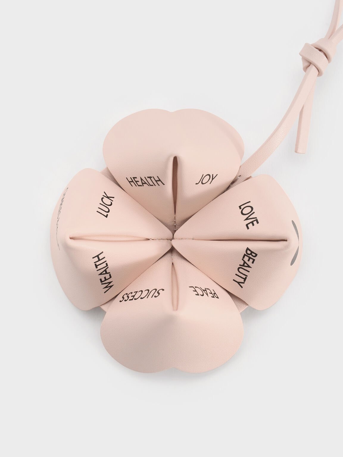 フォーリーフクローバー ハートチャーム, パウダーピンク, hi-res