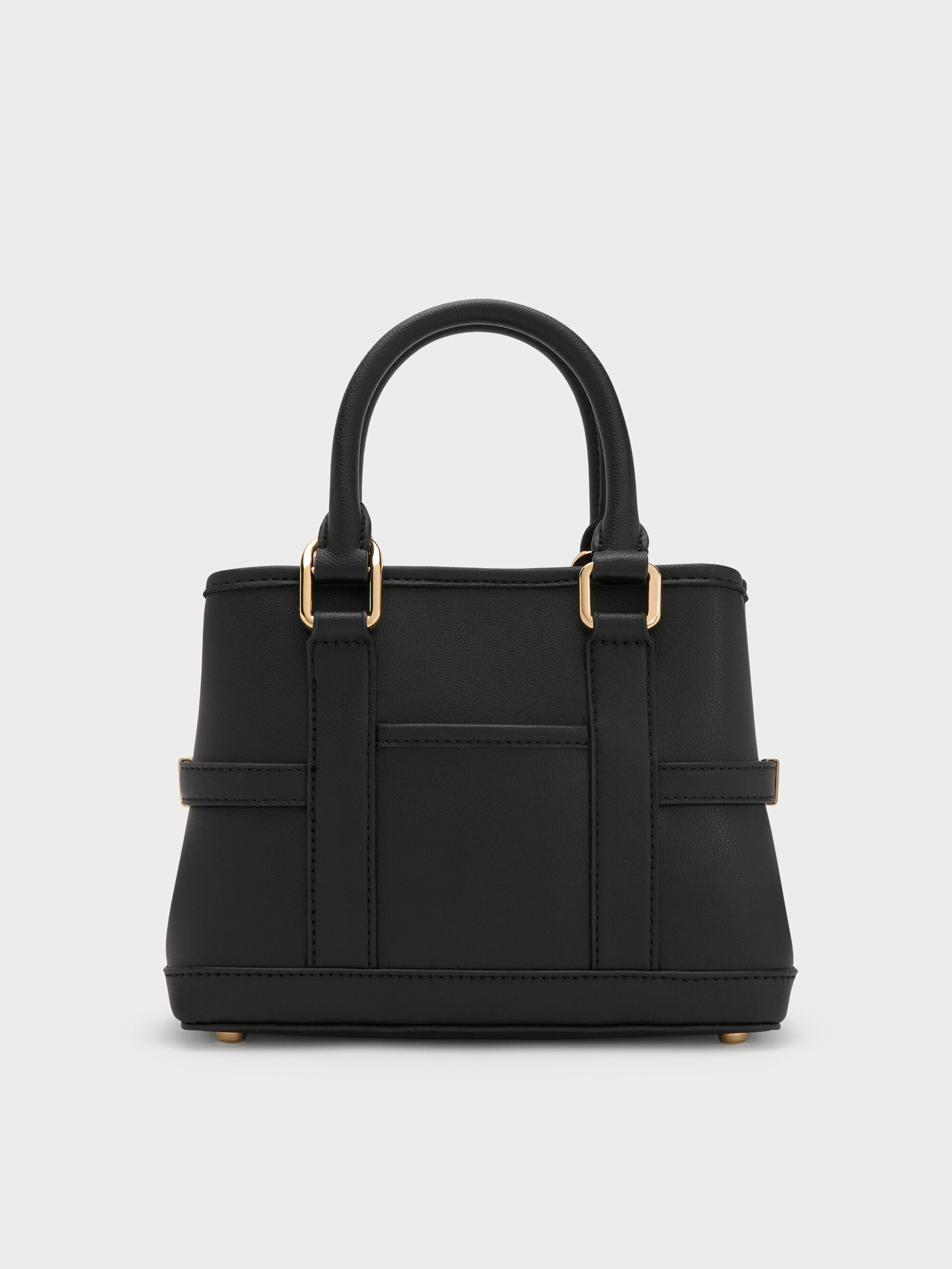 Scottie ミニスコッティー トートバッグ - Black | CHARLES & KEITH