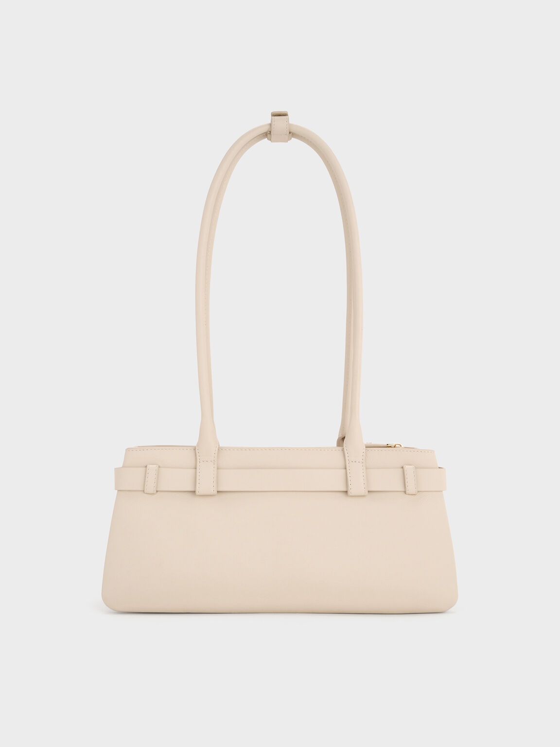 Jody レザーベルト ショルダーバッグ, アンティークチョーク, hi-res