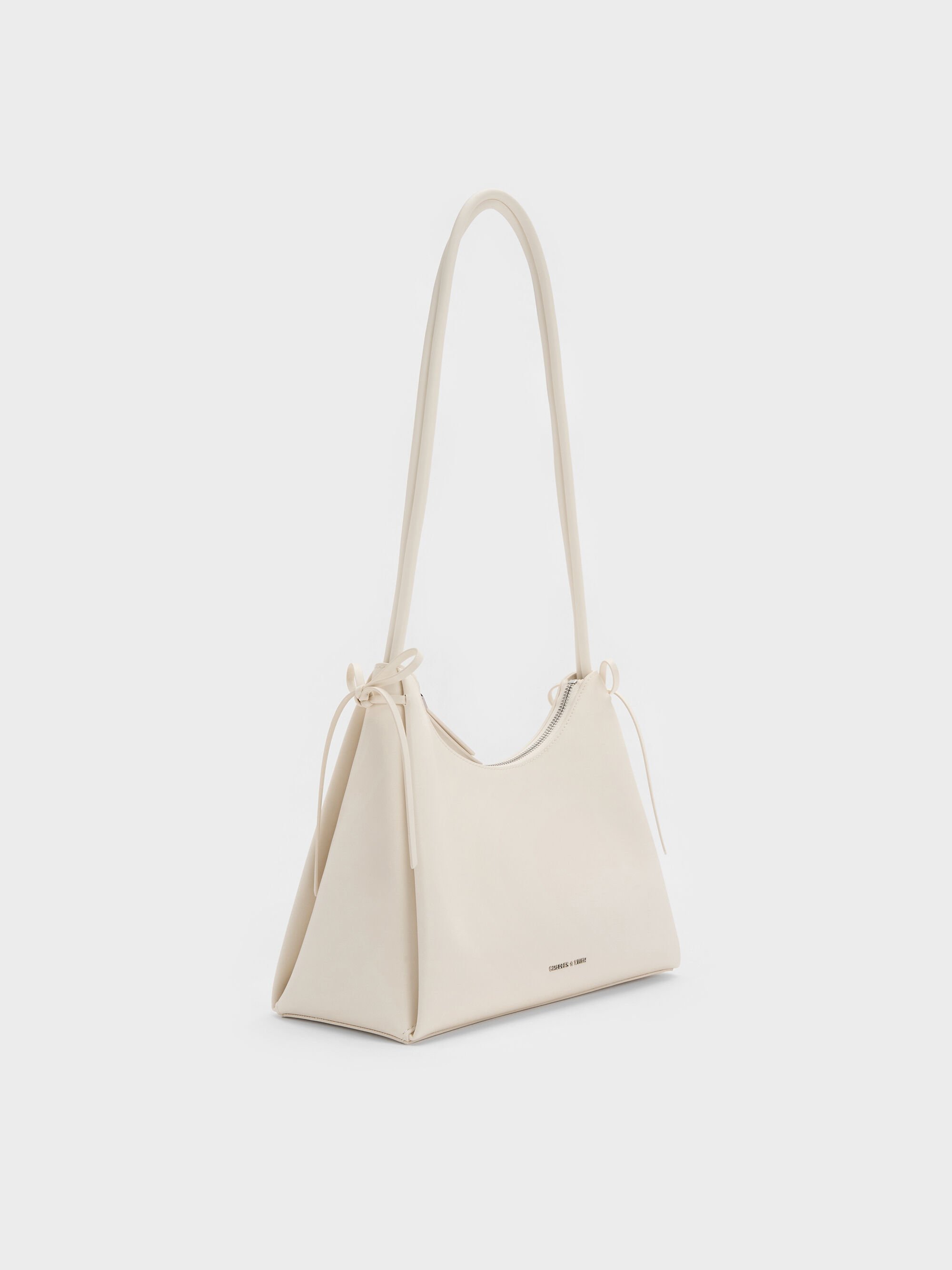 ポーポーポゥ　 Hazel ヘーゼル ボウホーボーバッグ - Cream | CHARLES & KEITH
