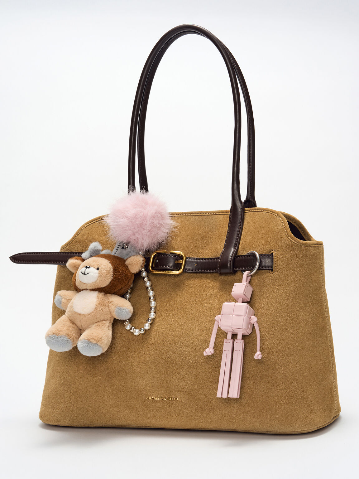 Dodie ドディー レインディアベアチャーム, マルチ, hi-res