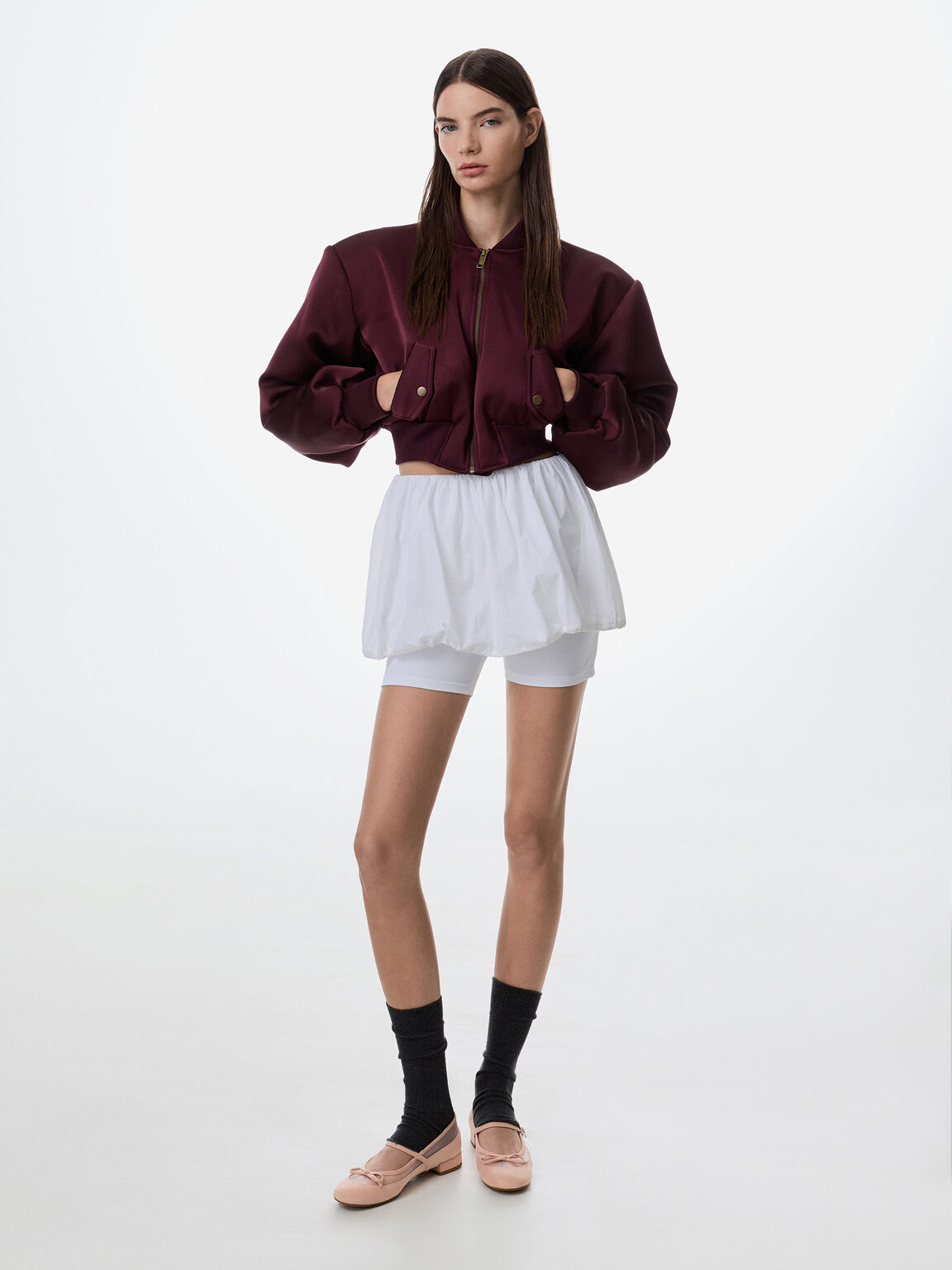 Mulligan マリガン フォースエードメッシュメリージェーン, ブラッシュ, hi-res