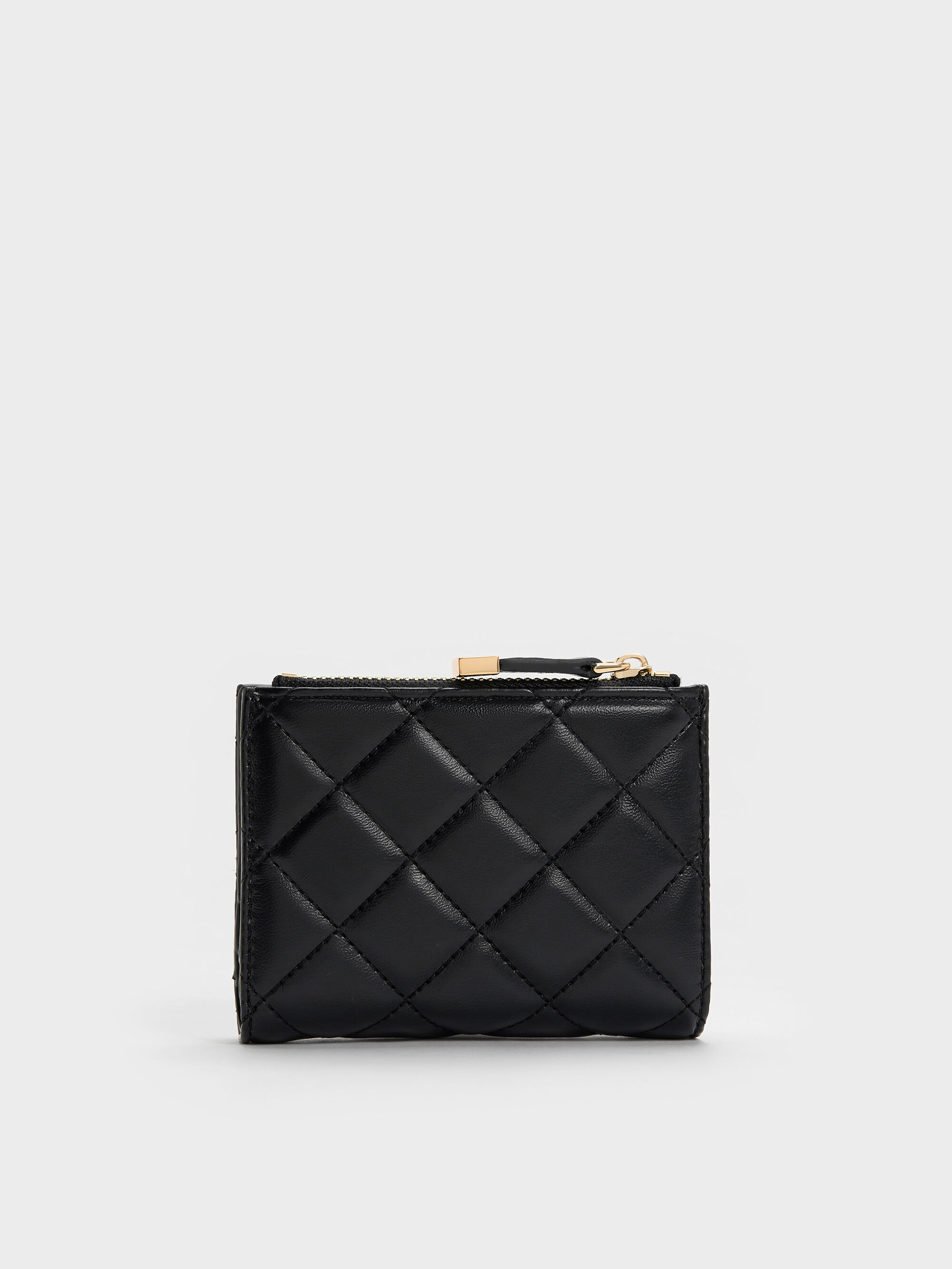 Alva アルヴァ キルティングトップジップ スモールウォレット