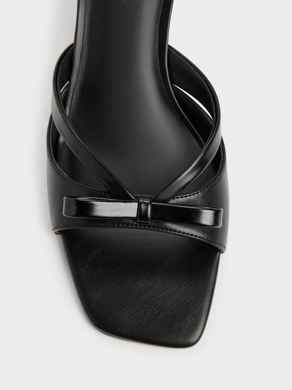 Kaleen カリーン キトゥンヒールミュール, ブラック, hi-res