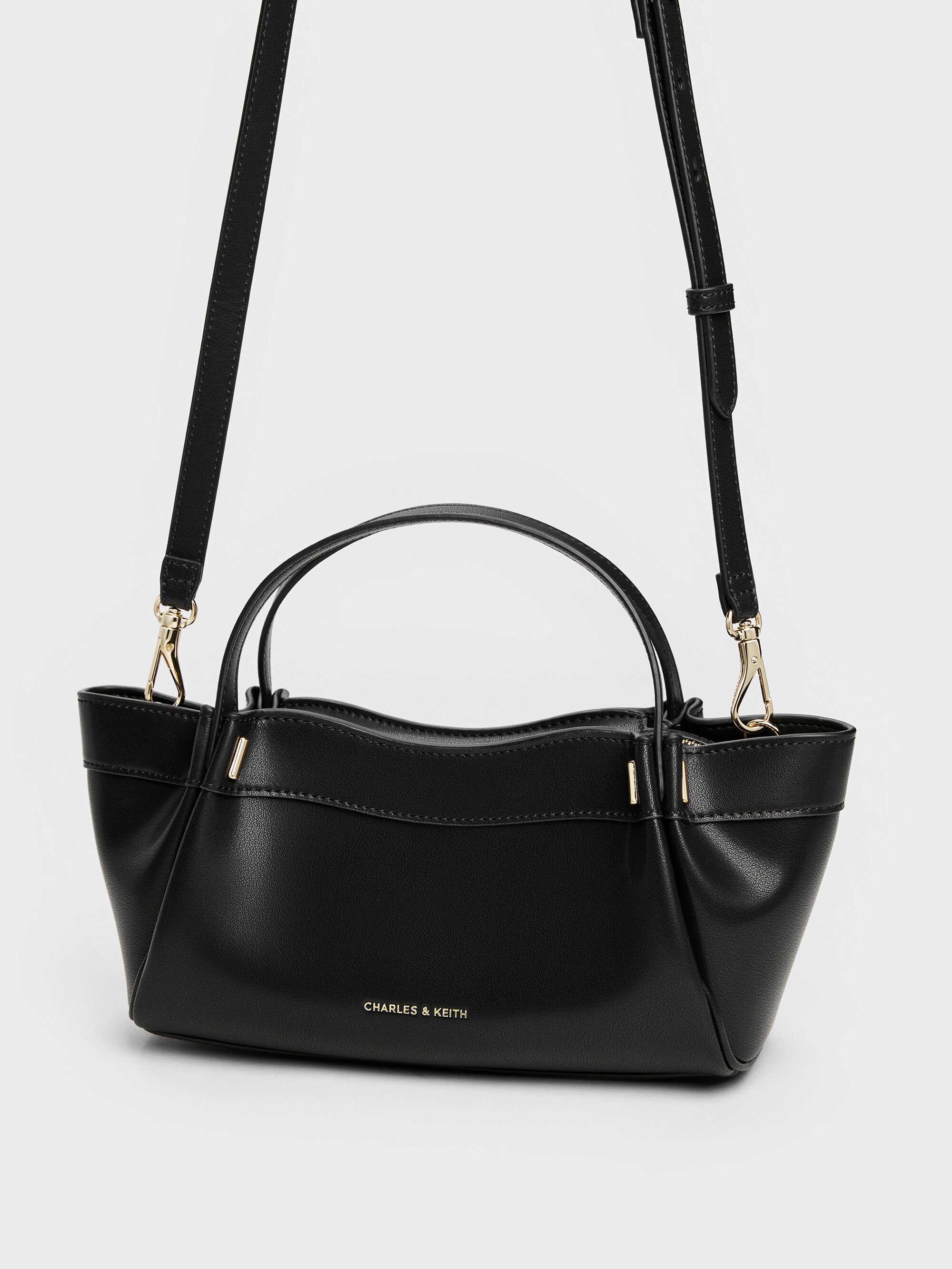 BRIGHTING 黒 バッグ HYBRIDBIZ (ハイブリッドビズ) ストロングレザー ジップ トートバッグ