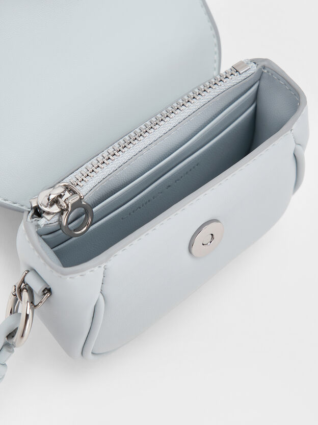 Sammie サミー ノットストラップリスレット, シーソルトブルー, hi-res