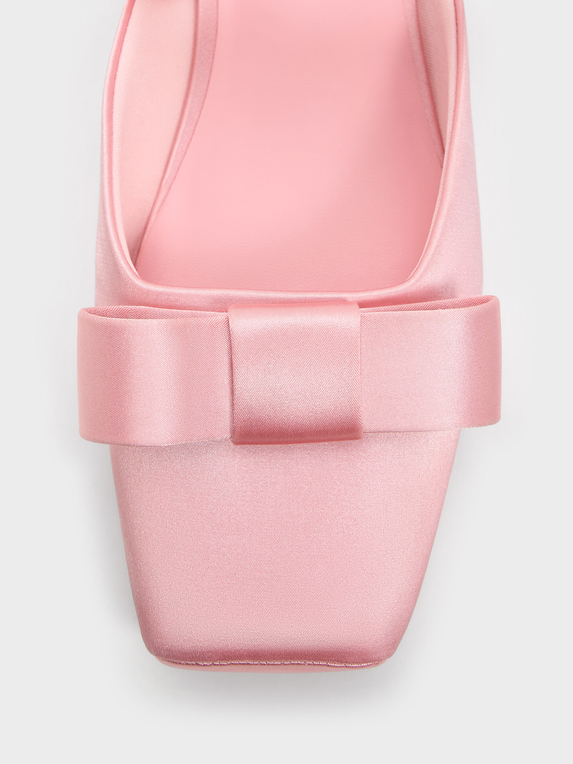 Brantley ブラントリー ボウ ミュール - Pink | CHARLES & KEITH