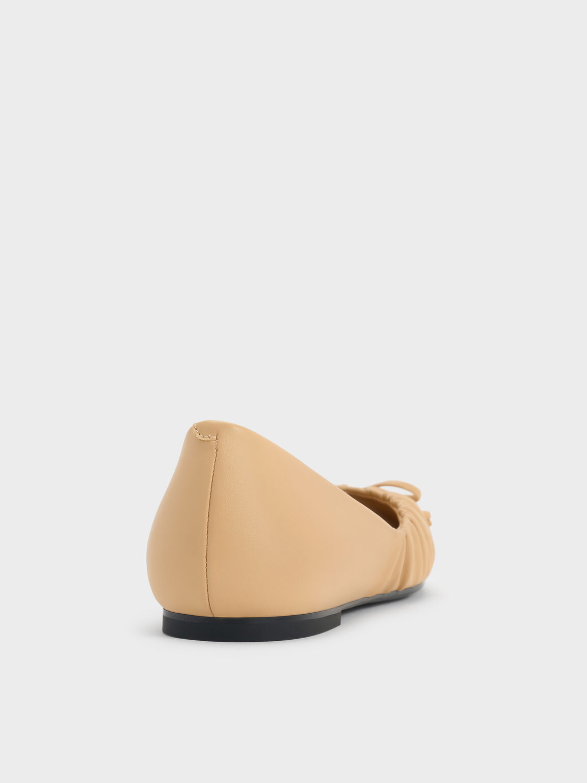 ルーシュドボウ バレエフラット, サンド, hi-res