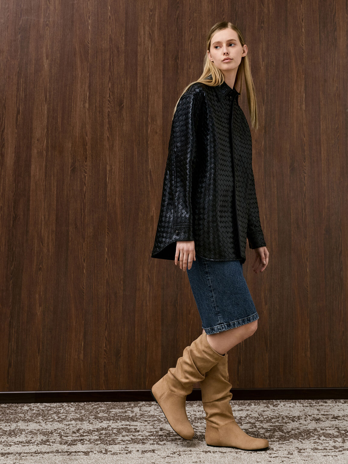 フォースエード ルーシュドニーハイブーツ, サンド, hi-res