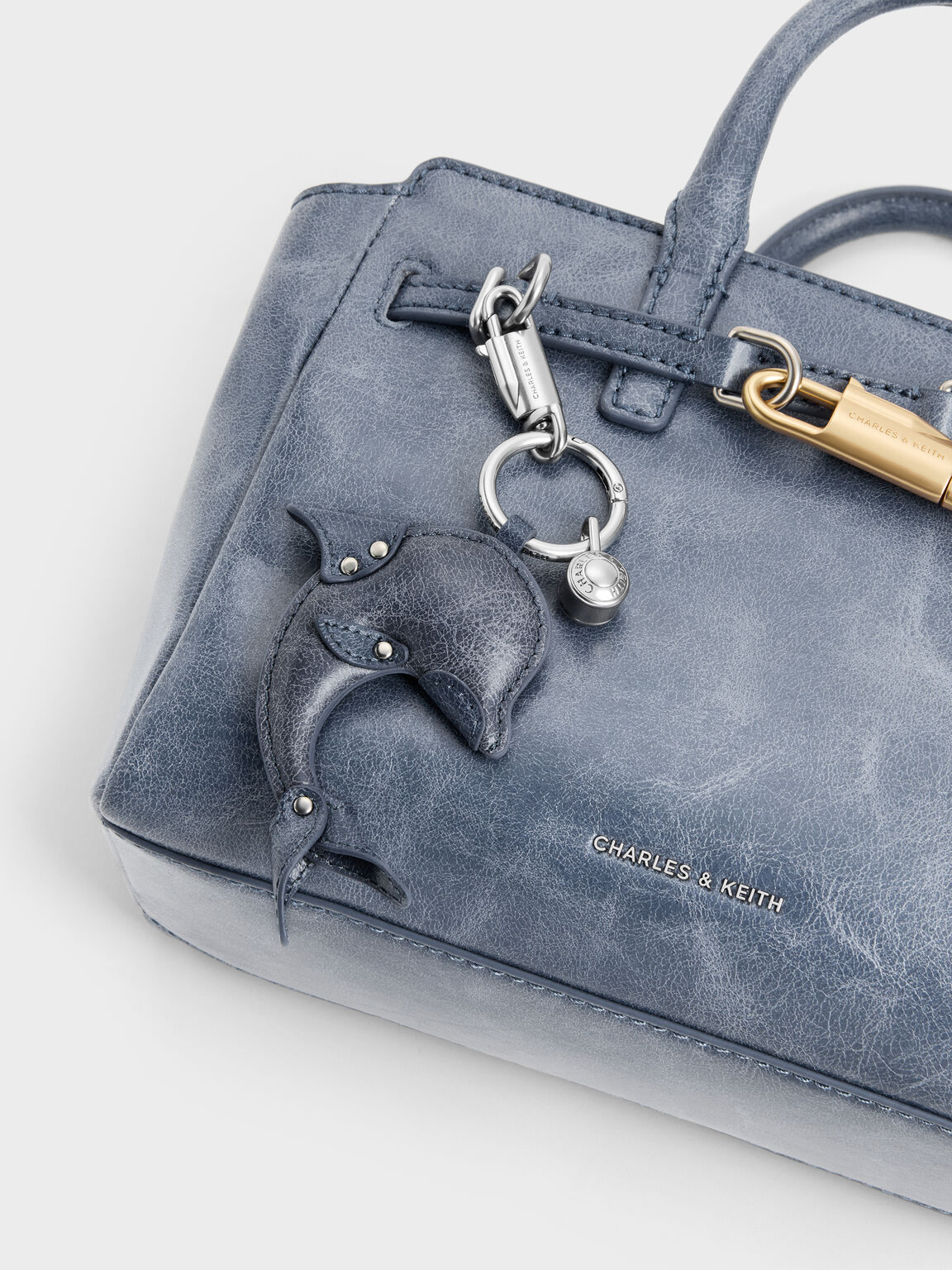 Delfina デルフィナ ドルフィン チャーム, アリュールブルー, hi-res