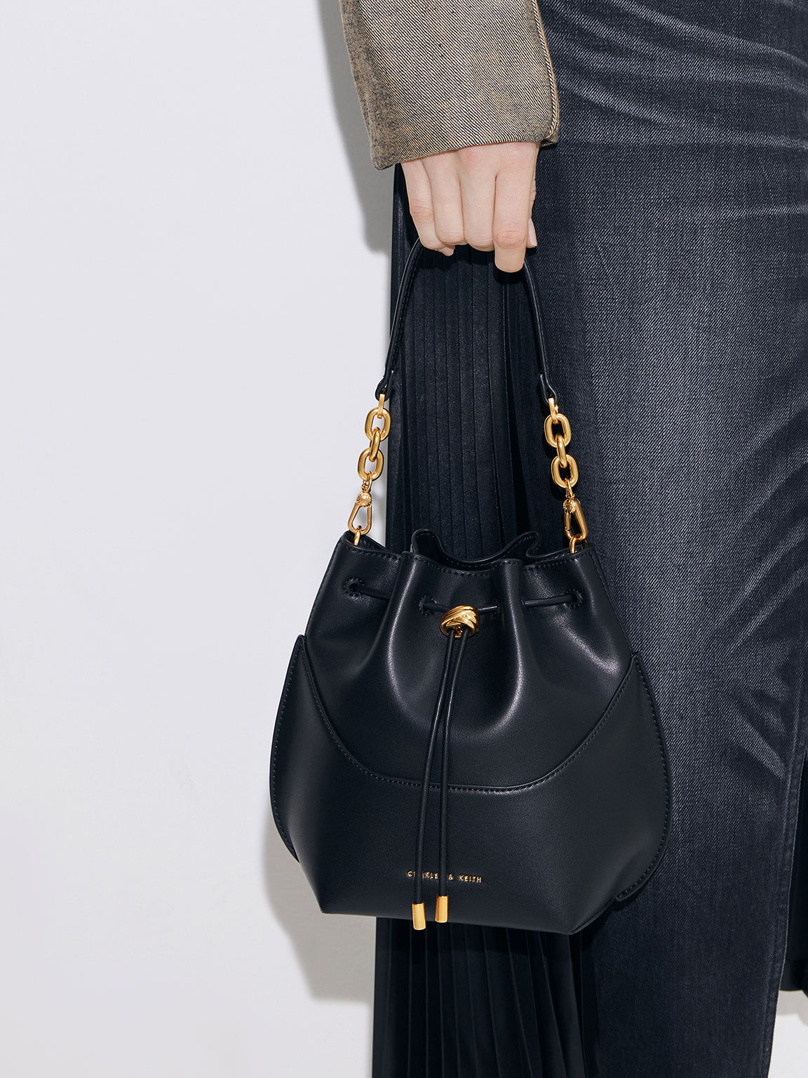 Cassiopeia カシオペア バケツバッグ, ブラック, hi-res