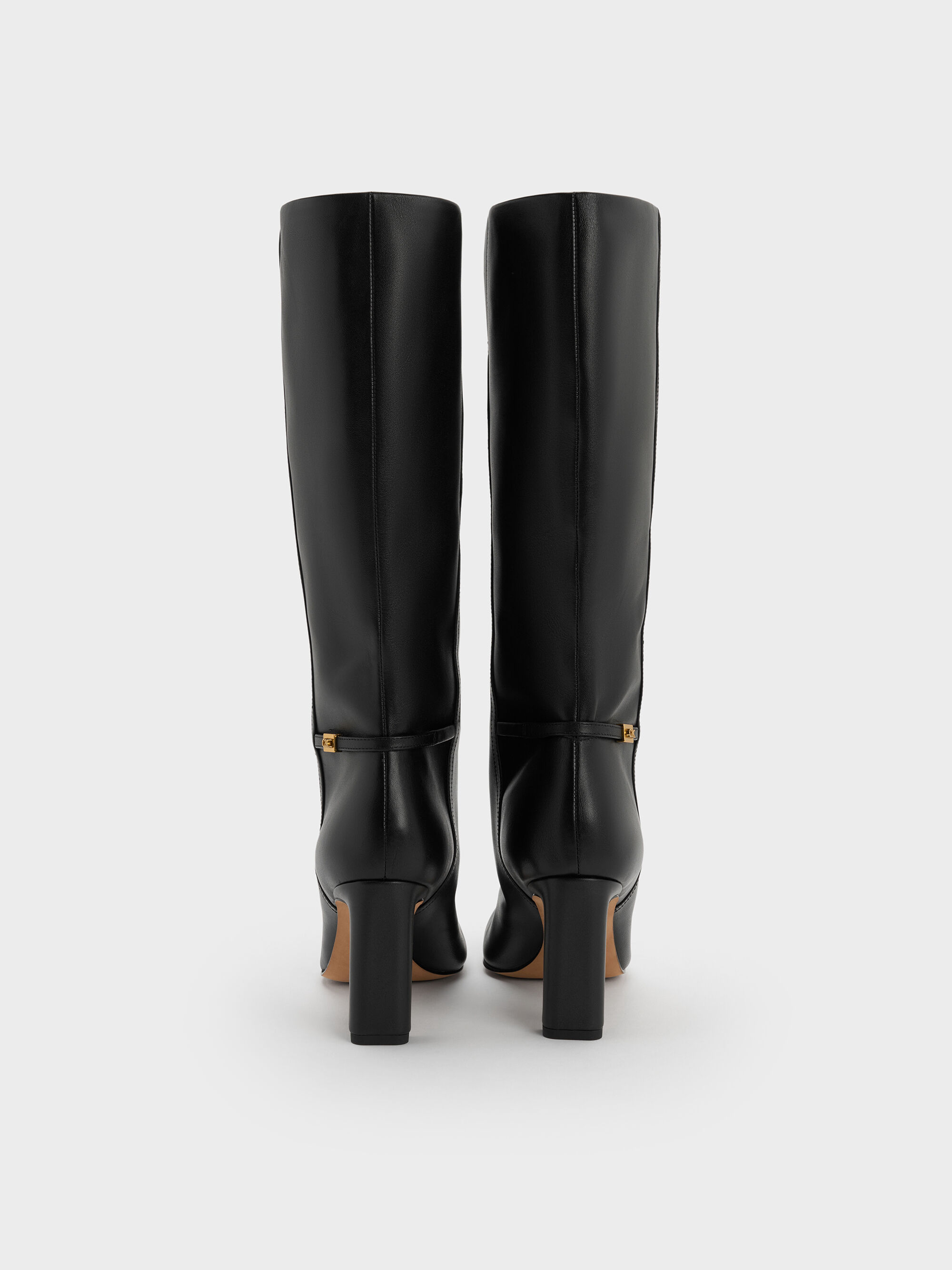 定価17,900チャールズアンドキース　ロングブーツ ロングブーツ(レディース) | CHARLES & KEITH (チャールズアンドキース