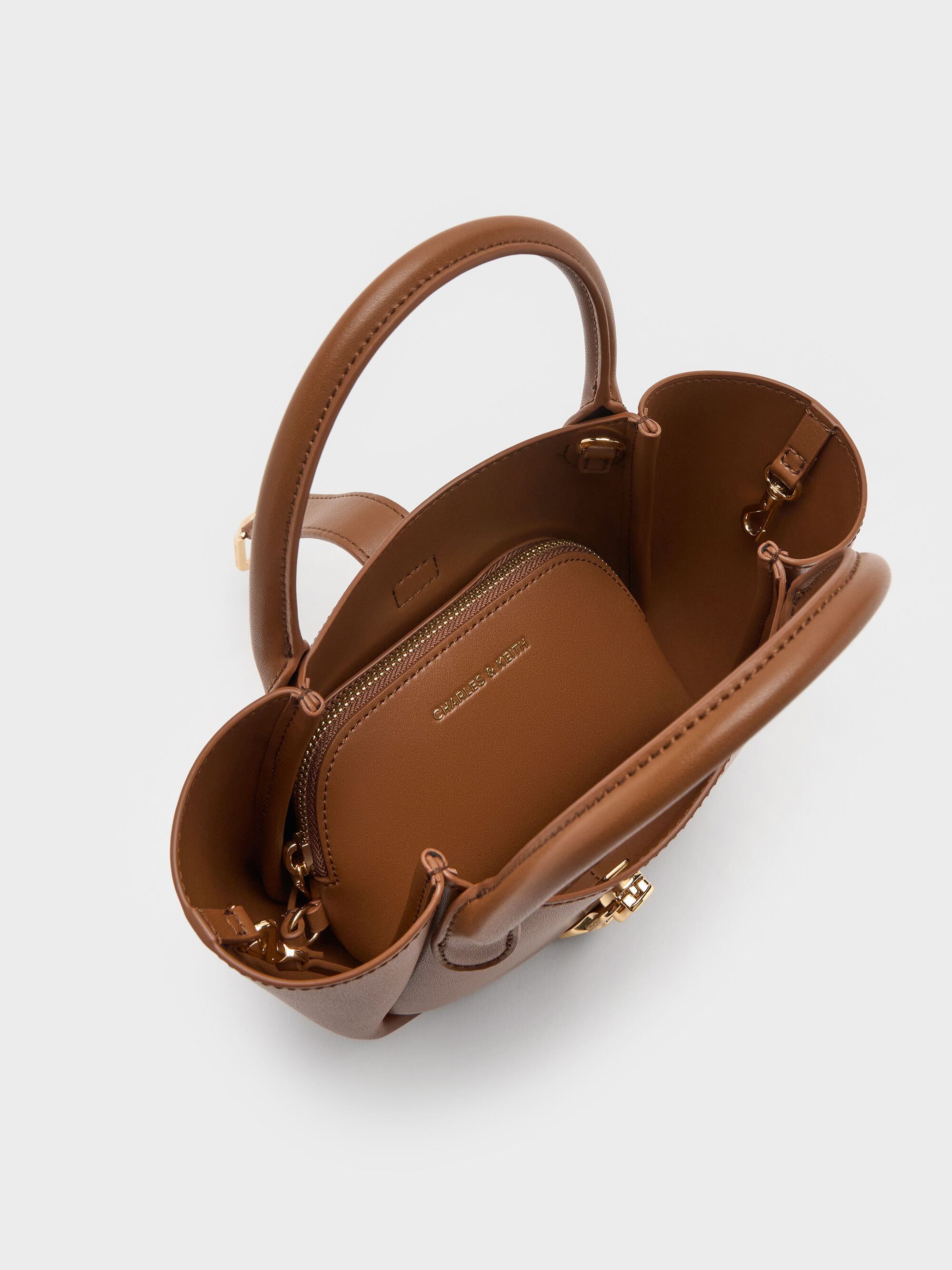 ショルダーバッグ(レディース) - ブラウン | CHARLES & KEITH