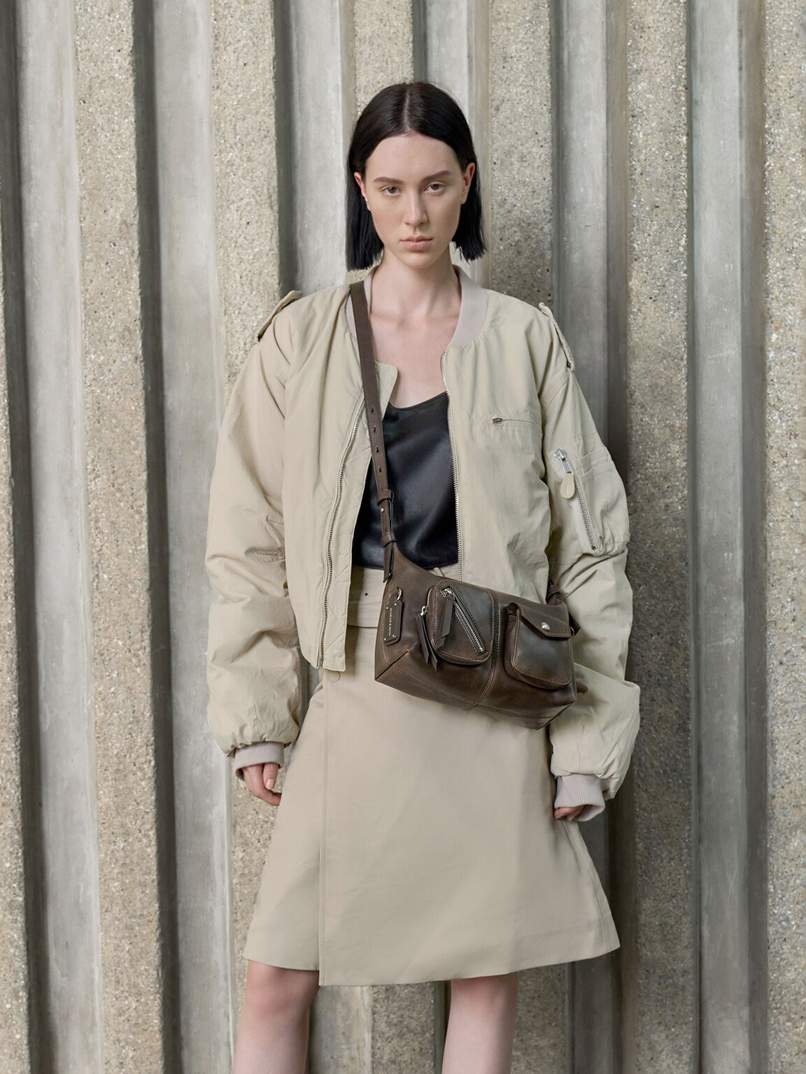 Thora トーラー マルチポケットクロスボディバッグ, マルチ, hi-res