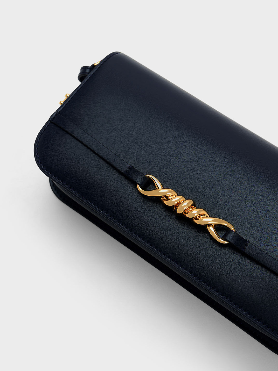 Henrietta ヘンリエッタ ショルダーバッグ, ネイビー, hi-res