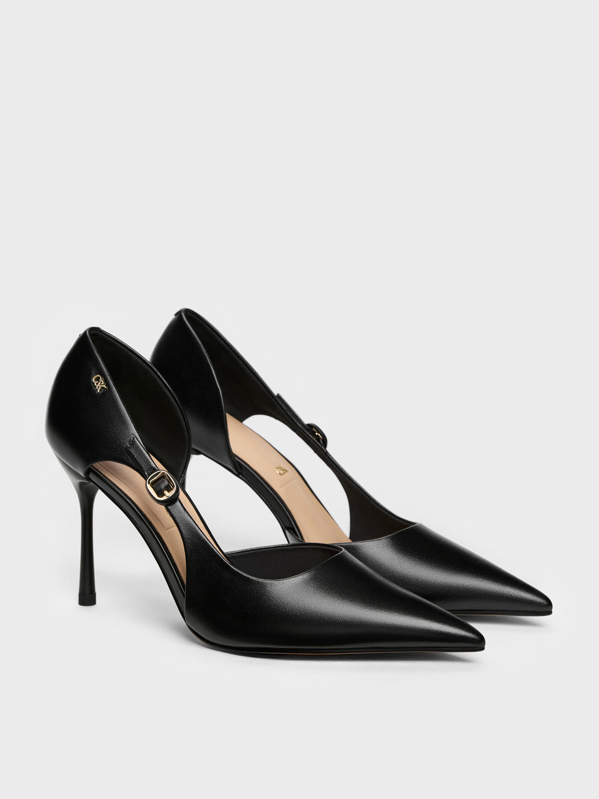 ハイヒール(レディース) - ブラック | CHARLES & KEITH (チャールズ