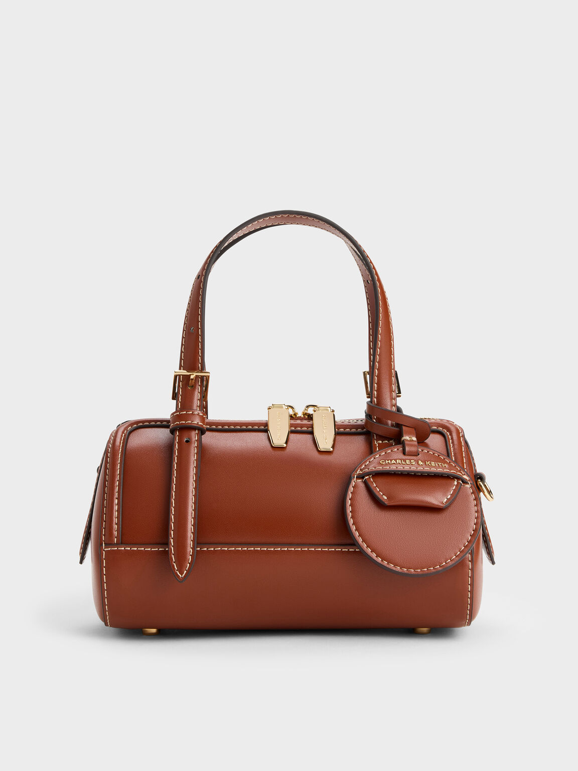 Enola エノラ ボウリングバッグ, ブリック, hi-res