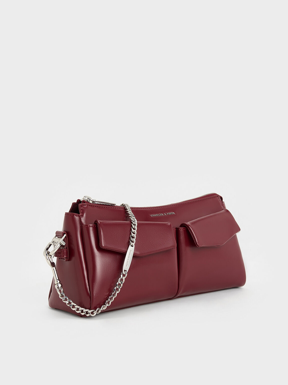 Rachel レイチェル イロンゲイテッドマルチポケットチェーンハンドル