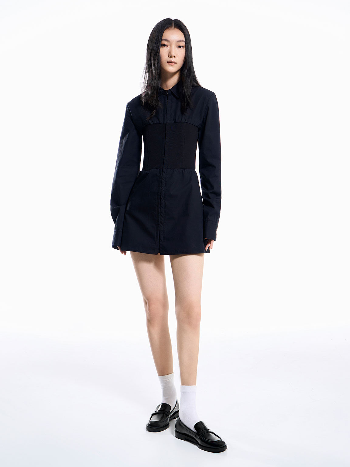 ツイード ペニーローファー, ブラックボックス, hi-res