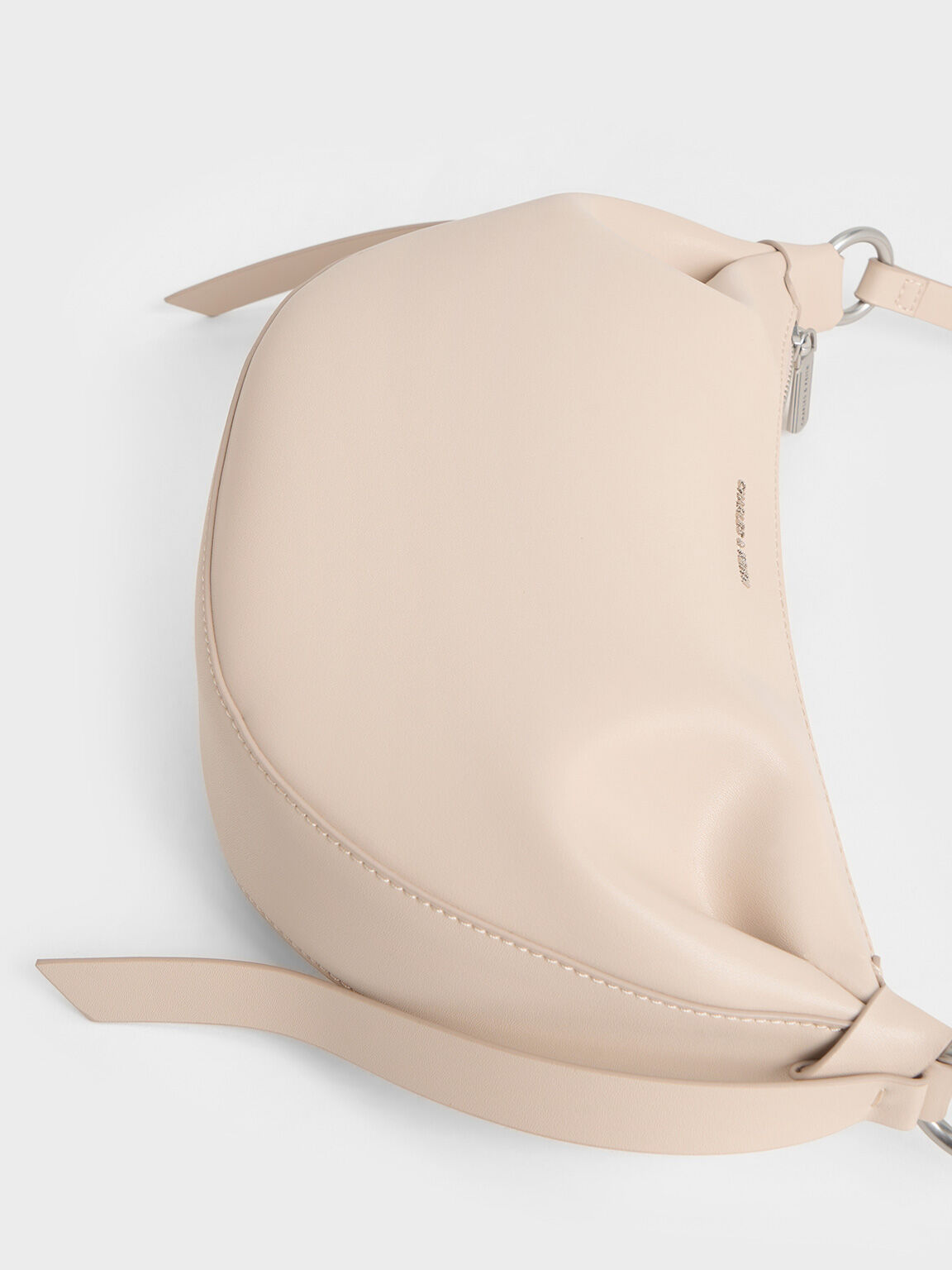 Caia カイア カーブショルダーバッグ, オーツ, hi-res