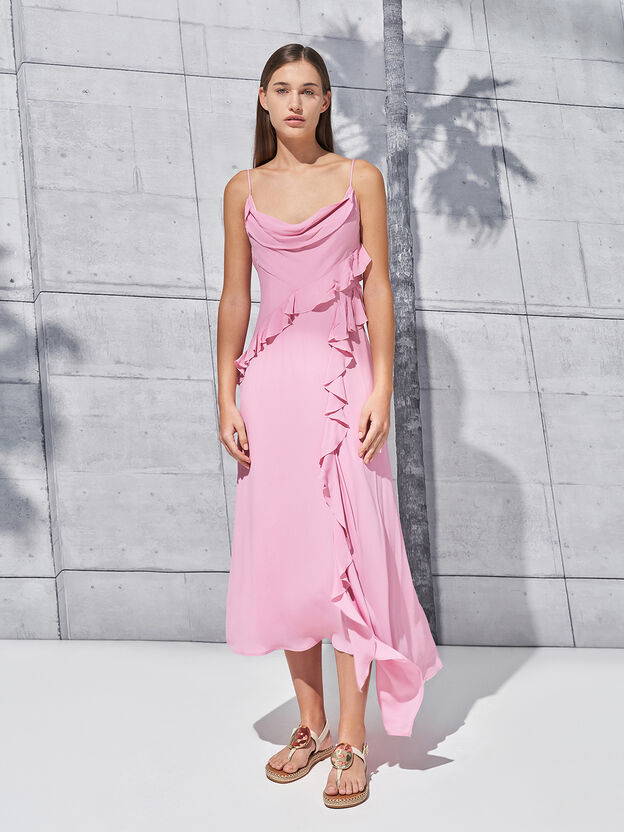メタリック オーバルエスパドリーユサンダル, ベージュ, hi-res