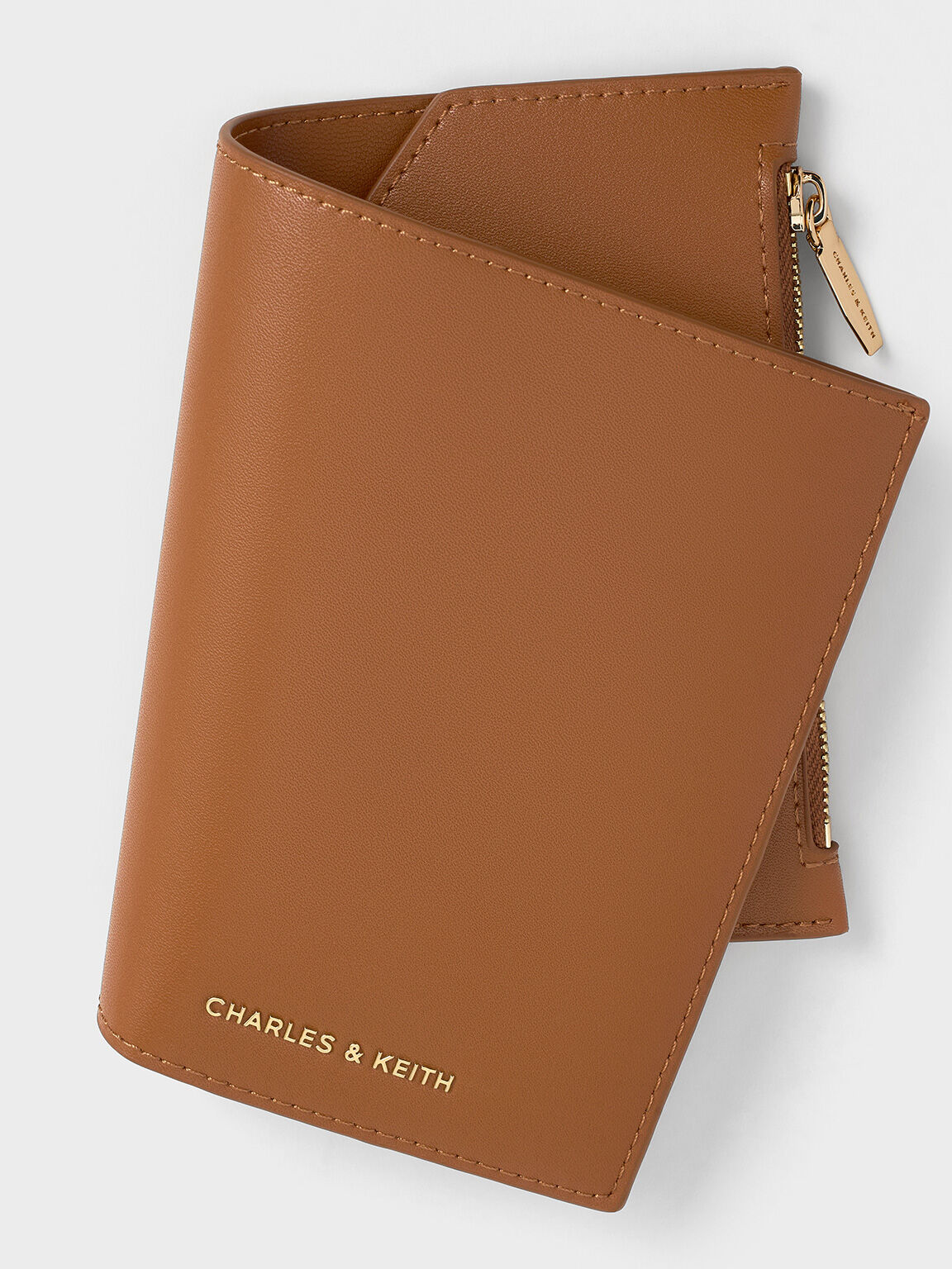 Noelle ノエル パスポートホルダー, ブラウン, hi-res