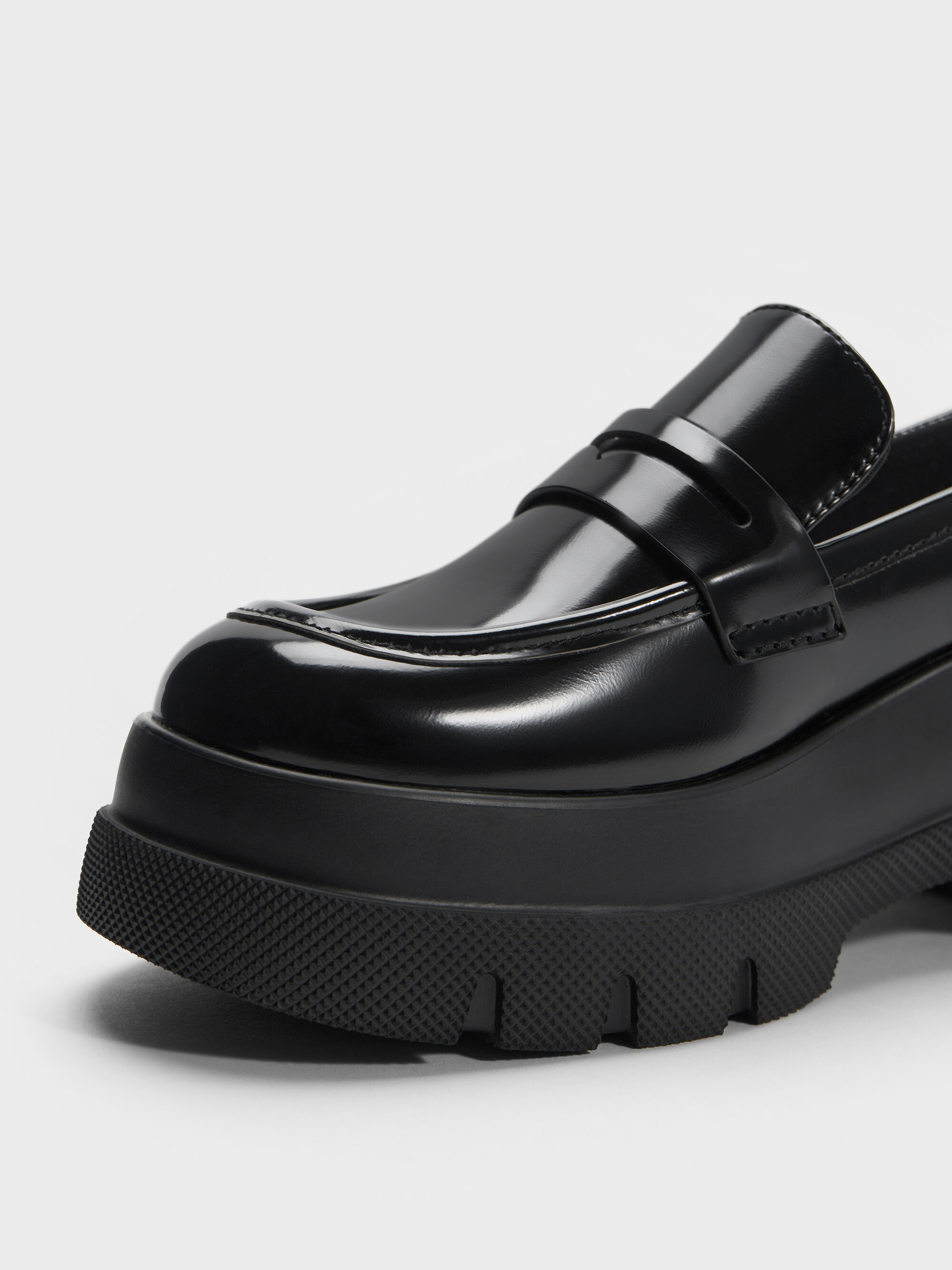 ローファー 25.5 CHARLES & KEITH チャールズ&キース 厚底 ローファー(レディース) | CHARLES & KEITH (チャールズアンド