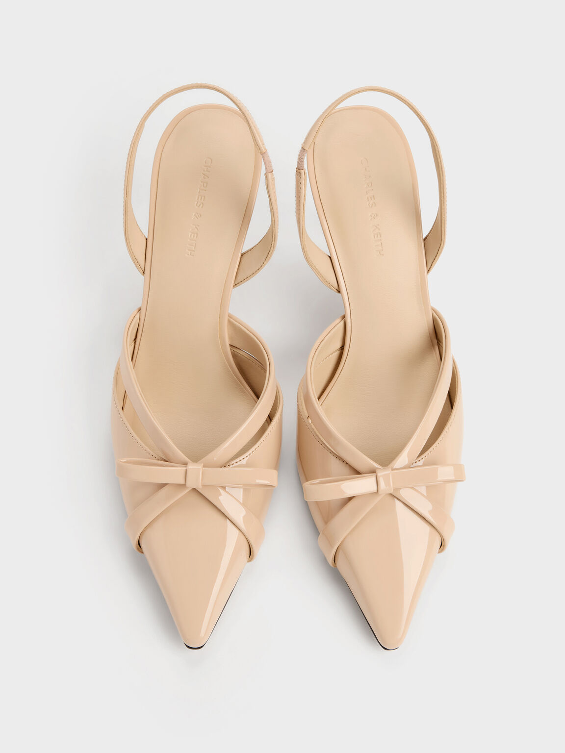 Kaleen カリーン スリングバックスティレット, ヌード, hi-res