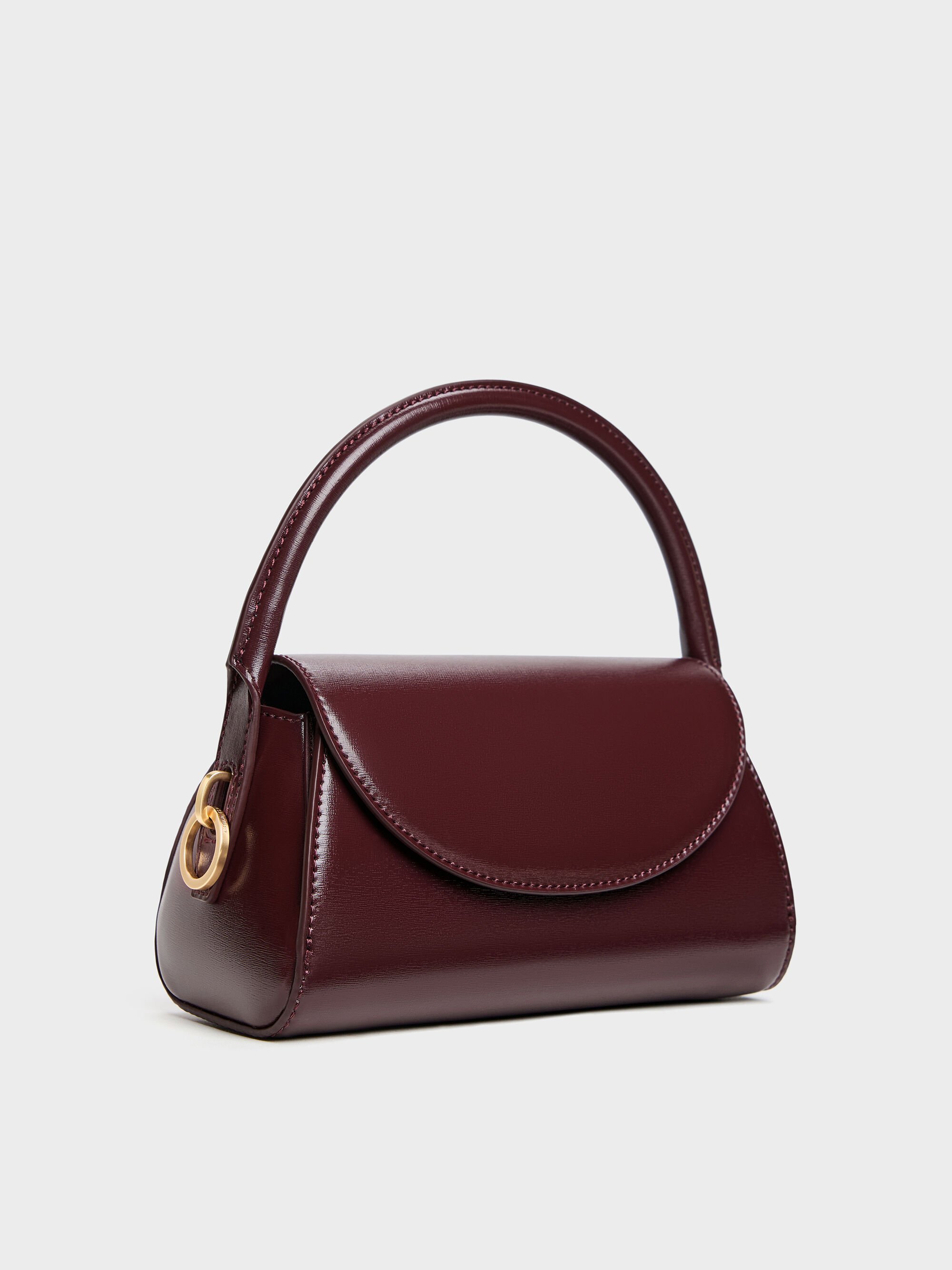 バッグ CHARLES&KEITH AlvaQuilted Handle Bag Alva アルヴァ キルトチェーンストラップトップハンドルバッグ