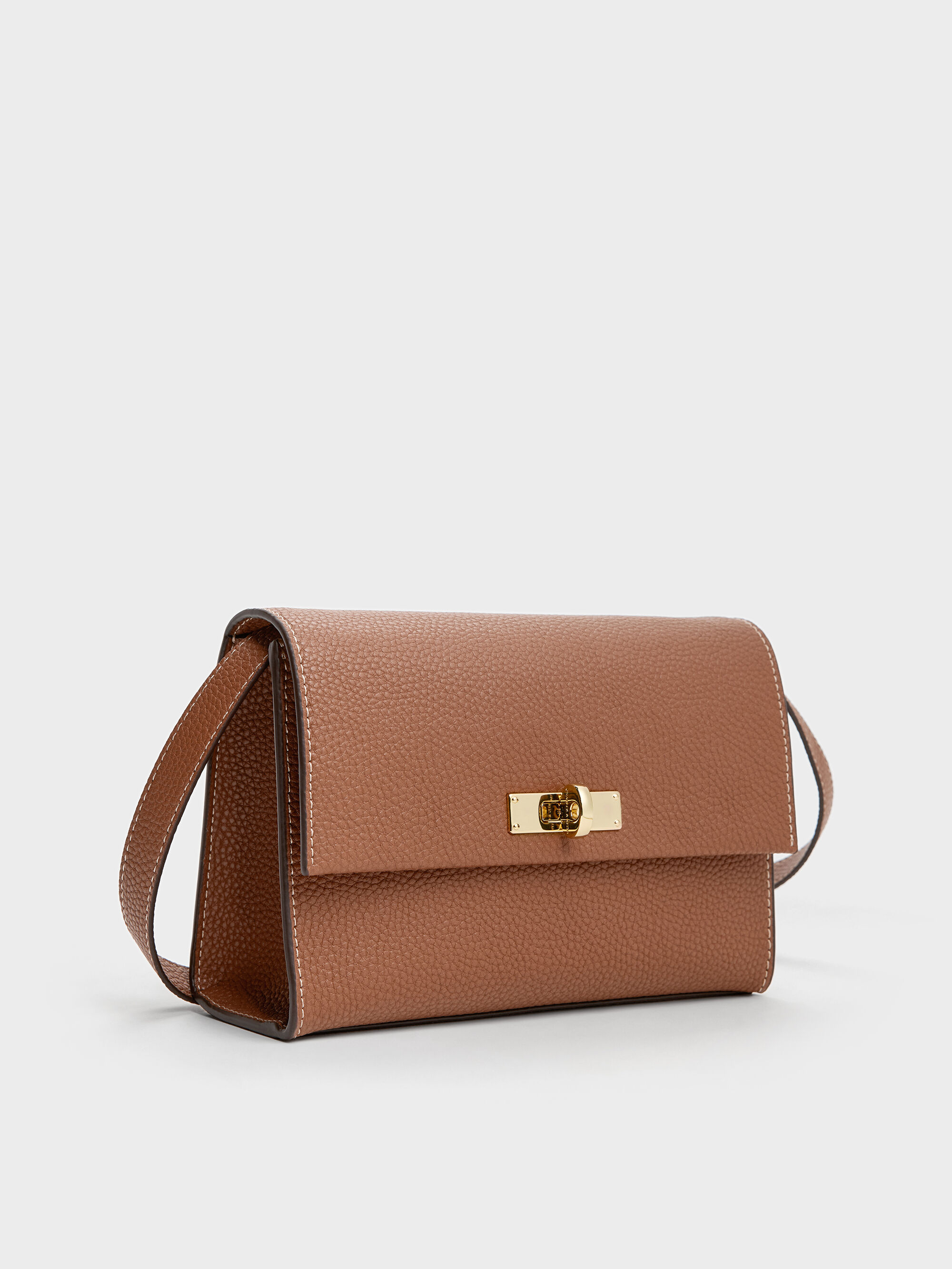 Chance チャンス レザー ターンロッククロスボディバッグ