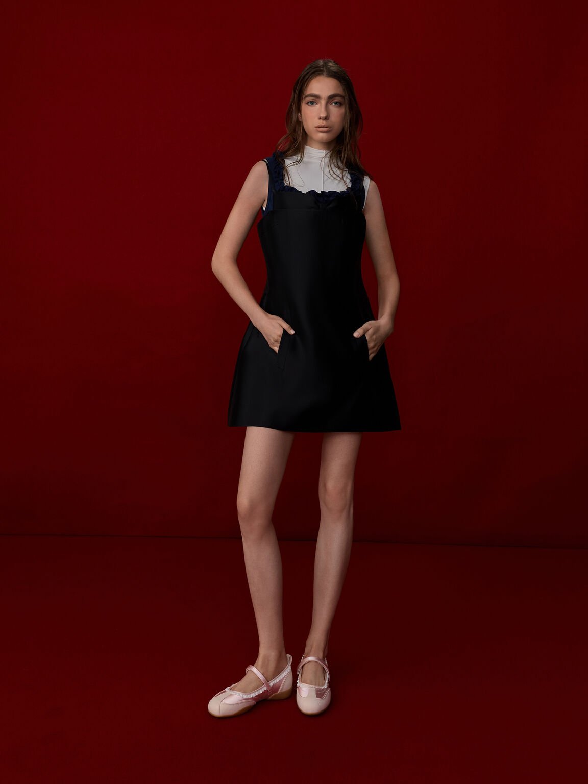 Louise ルーイレーストリムメリージェーンスニーカー, ライトピンク, hi-res