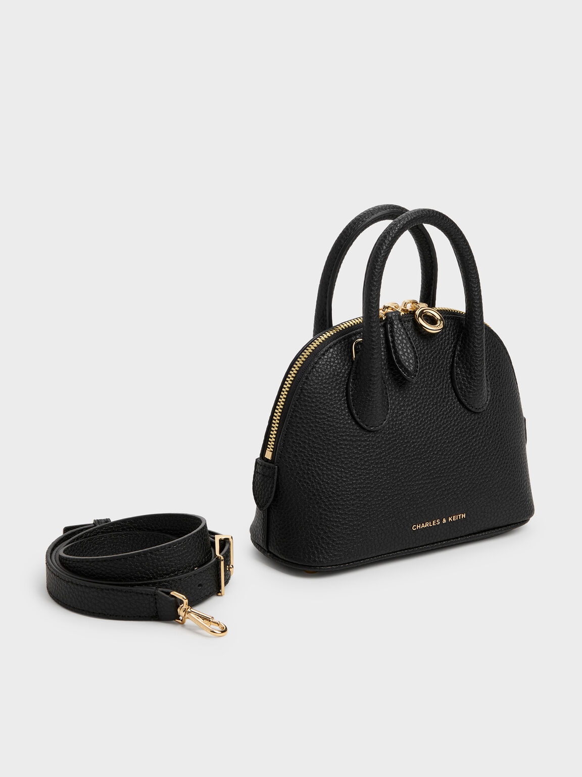 Beryl ベリル ボウリングバッグ, ブラック, hi-res