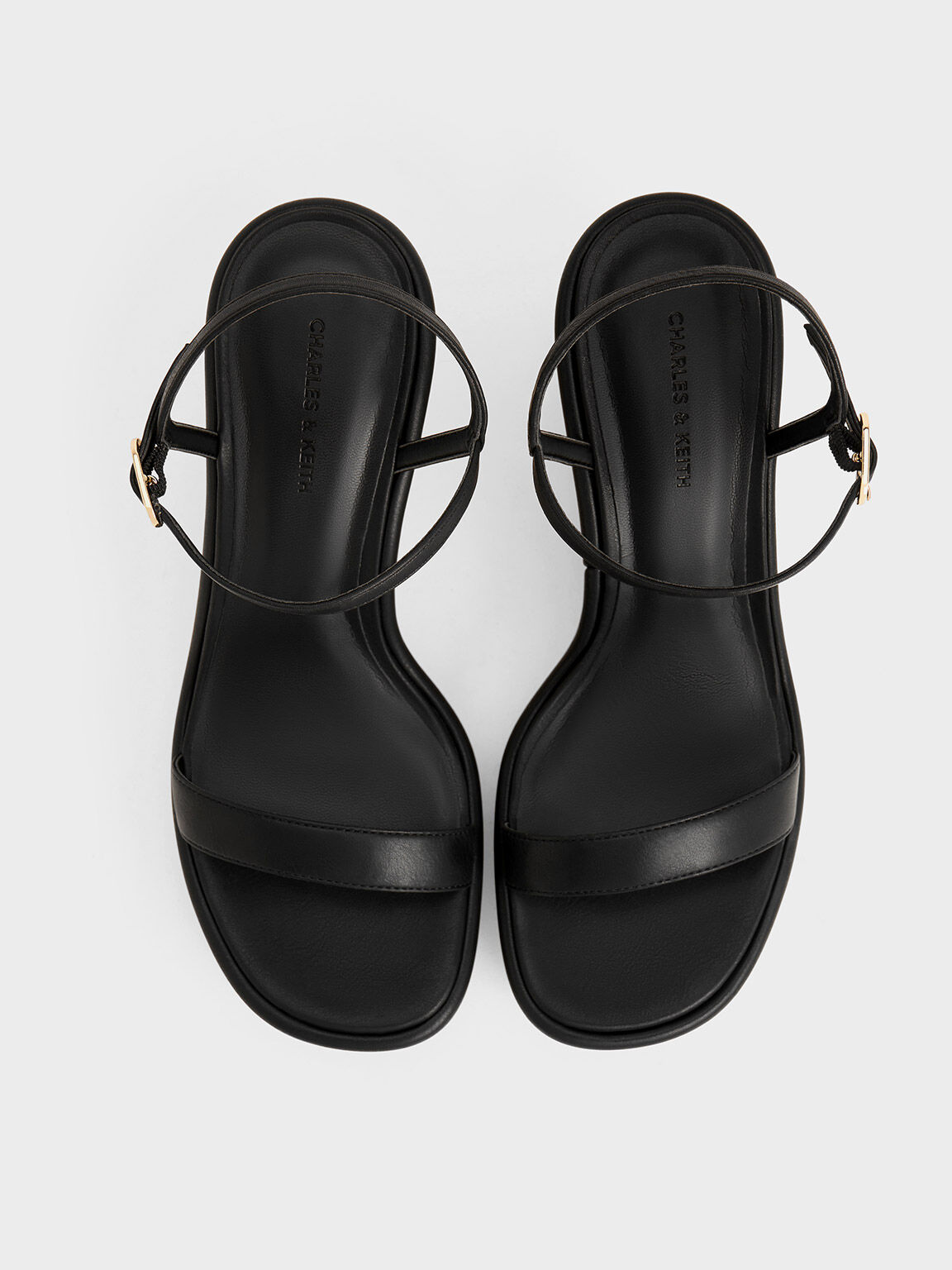 エスパドリーユ ウエッジ, ブラック, hi-res