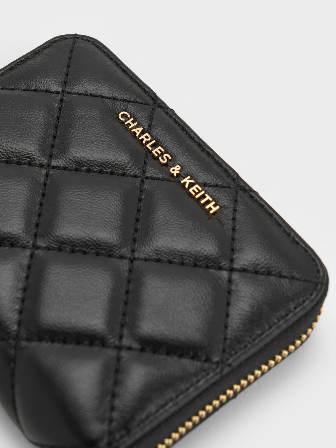 Alva アルヴァ キルトウォレット, ブラック, hi-res