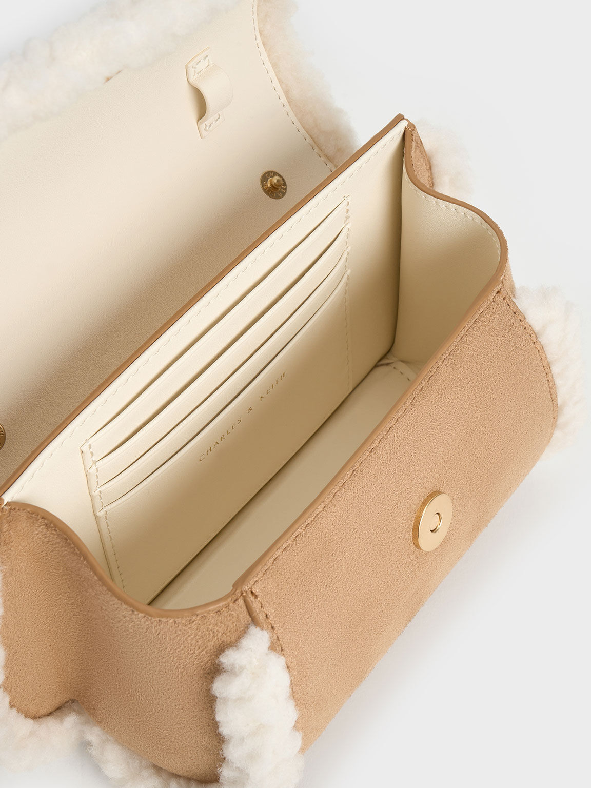 Cassiopeia ミニカシオペア ファートリムバッグ, キャメル, hi-res