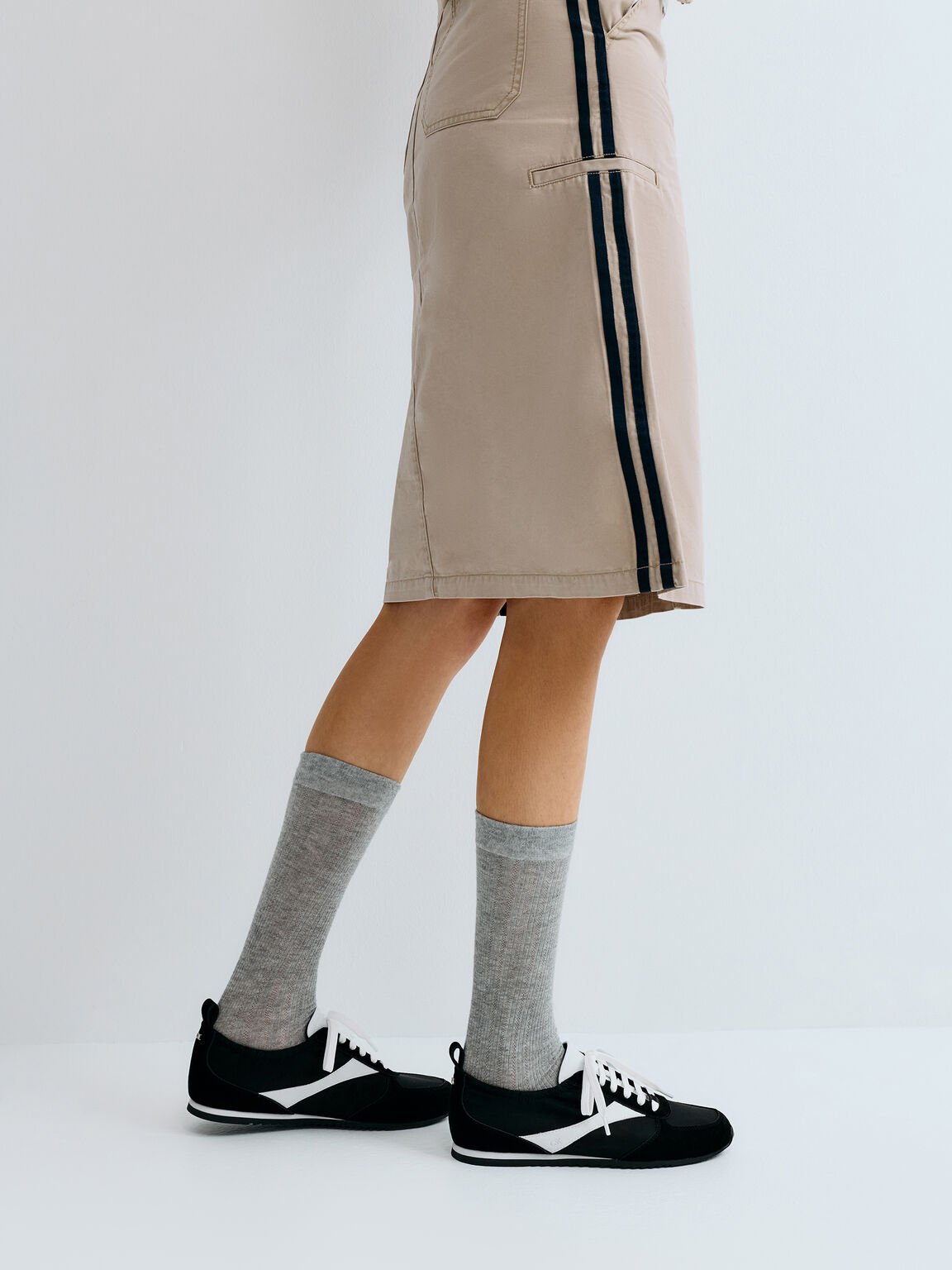 Jace ジェイス レザースニーカー, ブラックテクスチャード, hi-res