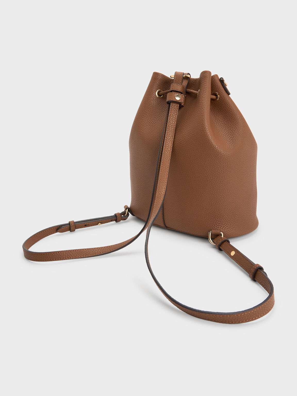 Beryl ベリル ドローストリングバッグパック, チョコレート, hi-res