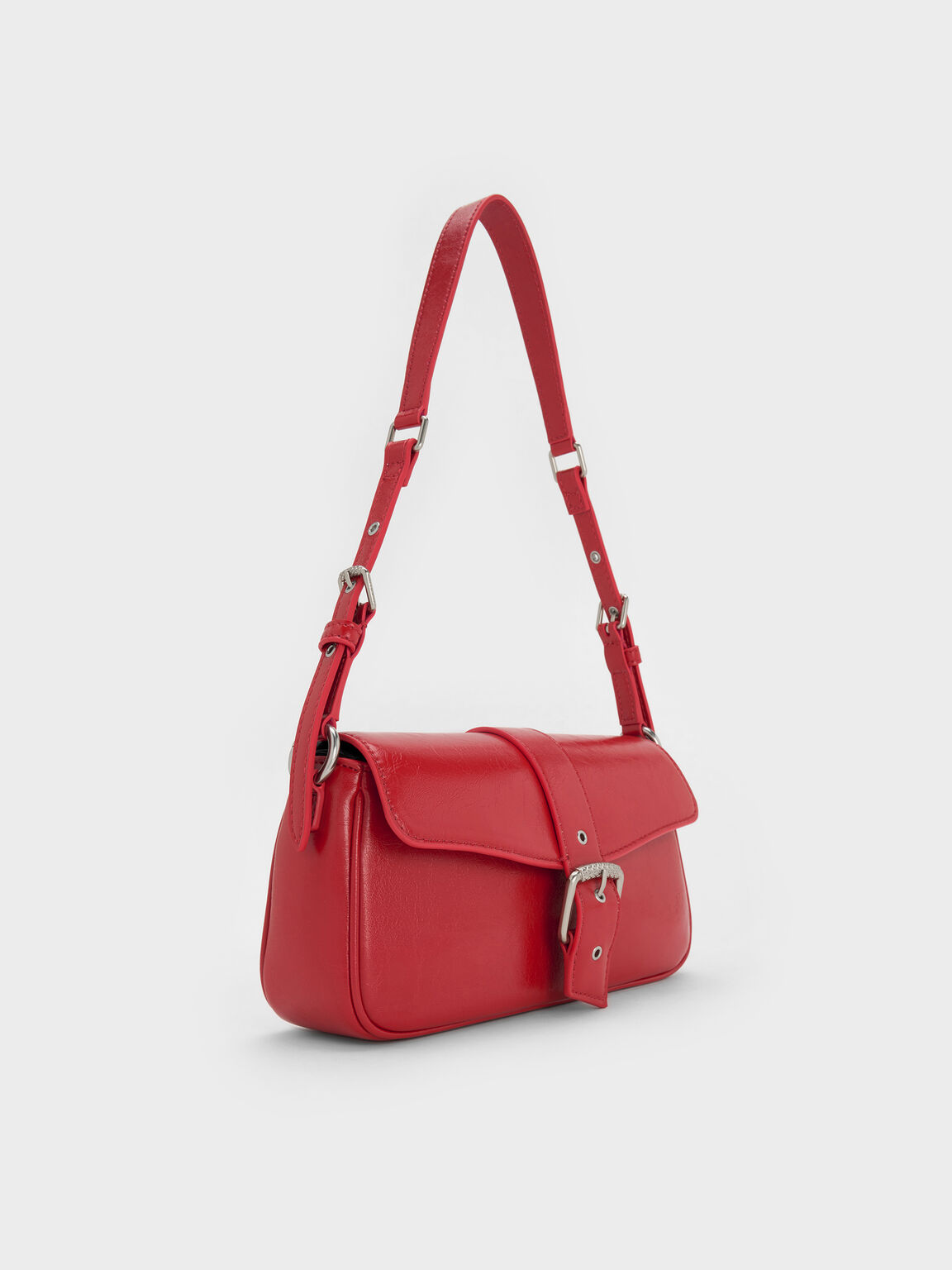 Blaise ブレイス ベルトショルダーバッグ, エクエストリアンレッド, hi-res