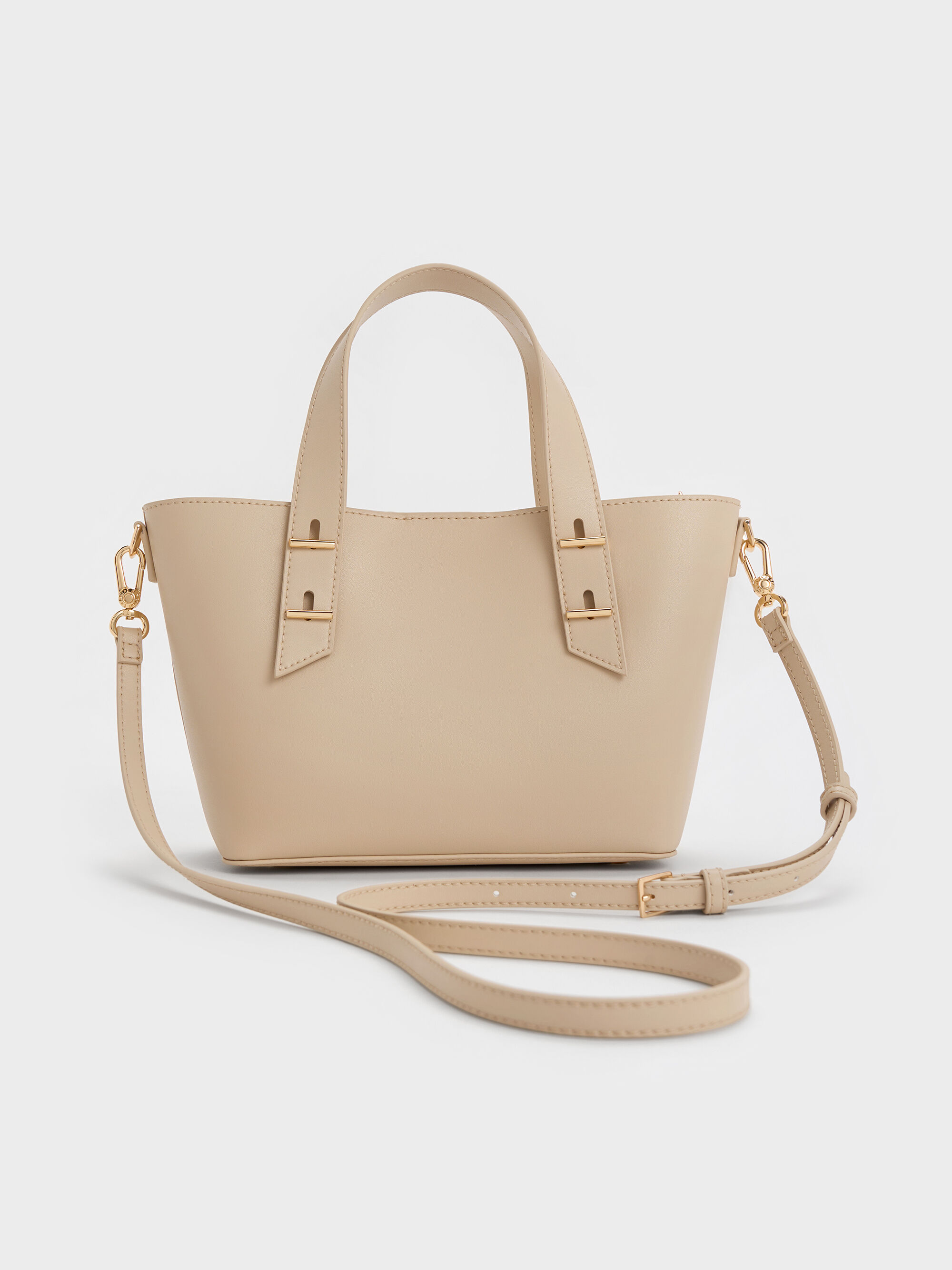 トートバッグ(レディース) - ニュートラル | CHARLES & KEITH