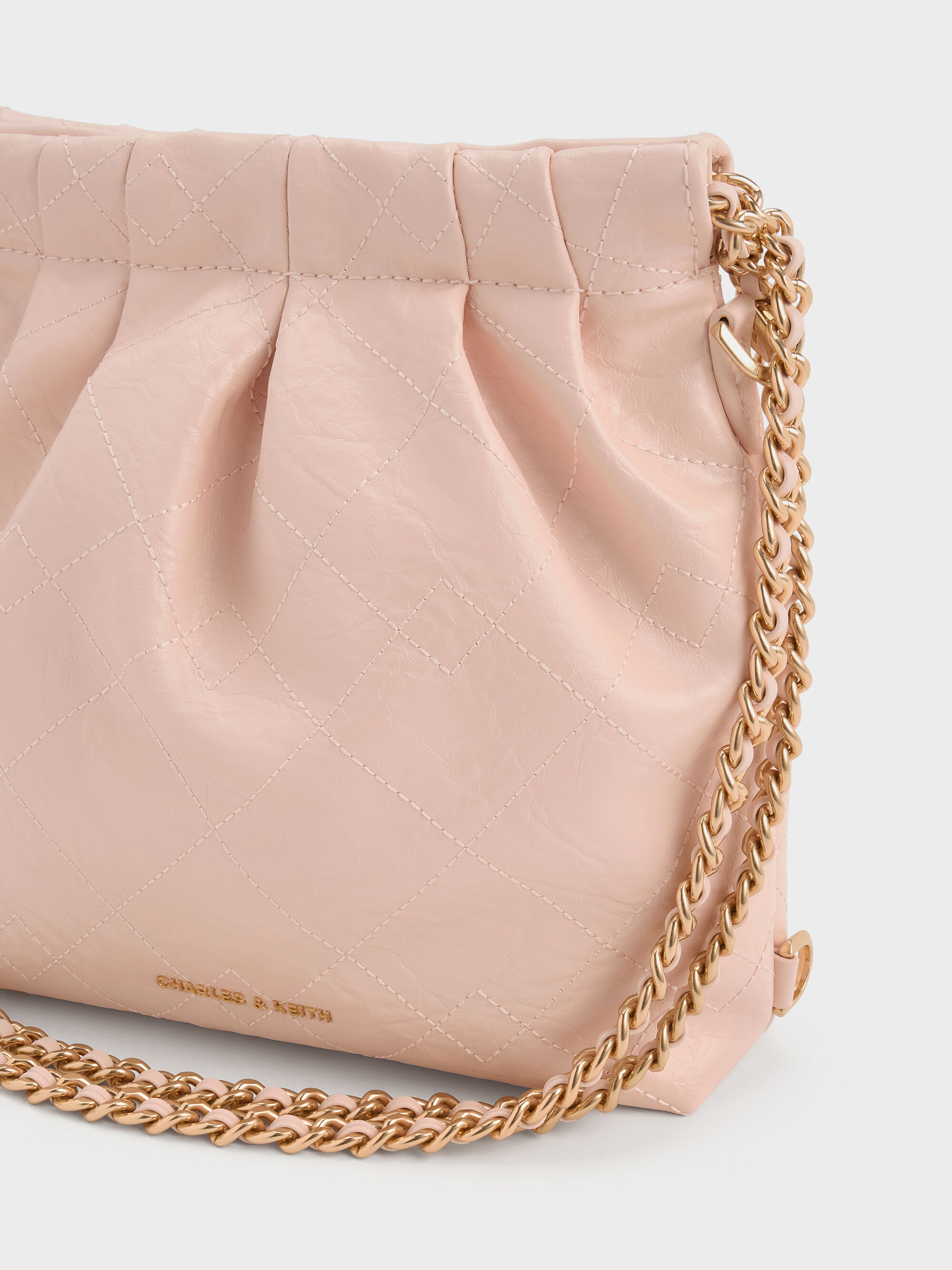 Duo ドゥオ チェーンハンドルツーウェイバックパック - ソフトピンク