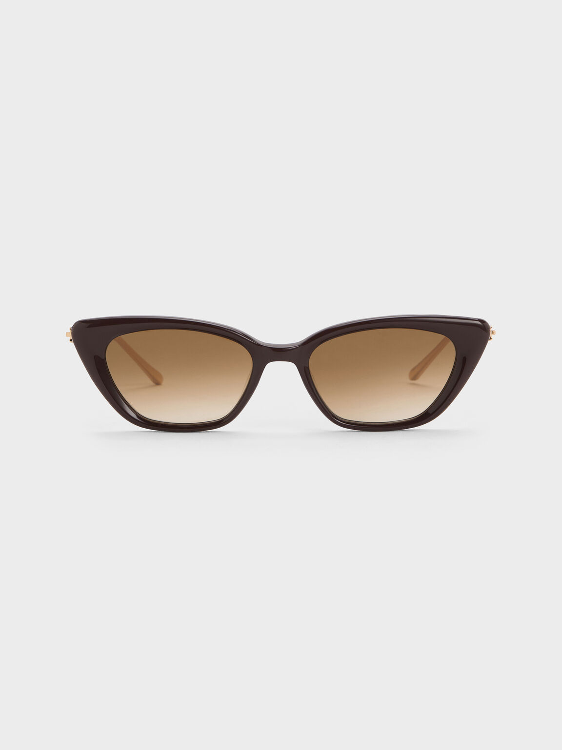 Adalyn アダリン レクタンギュラーサングラス, エスプレッソブラウン, hi-res