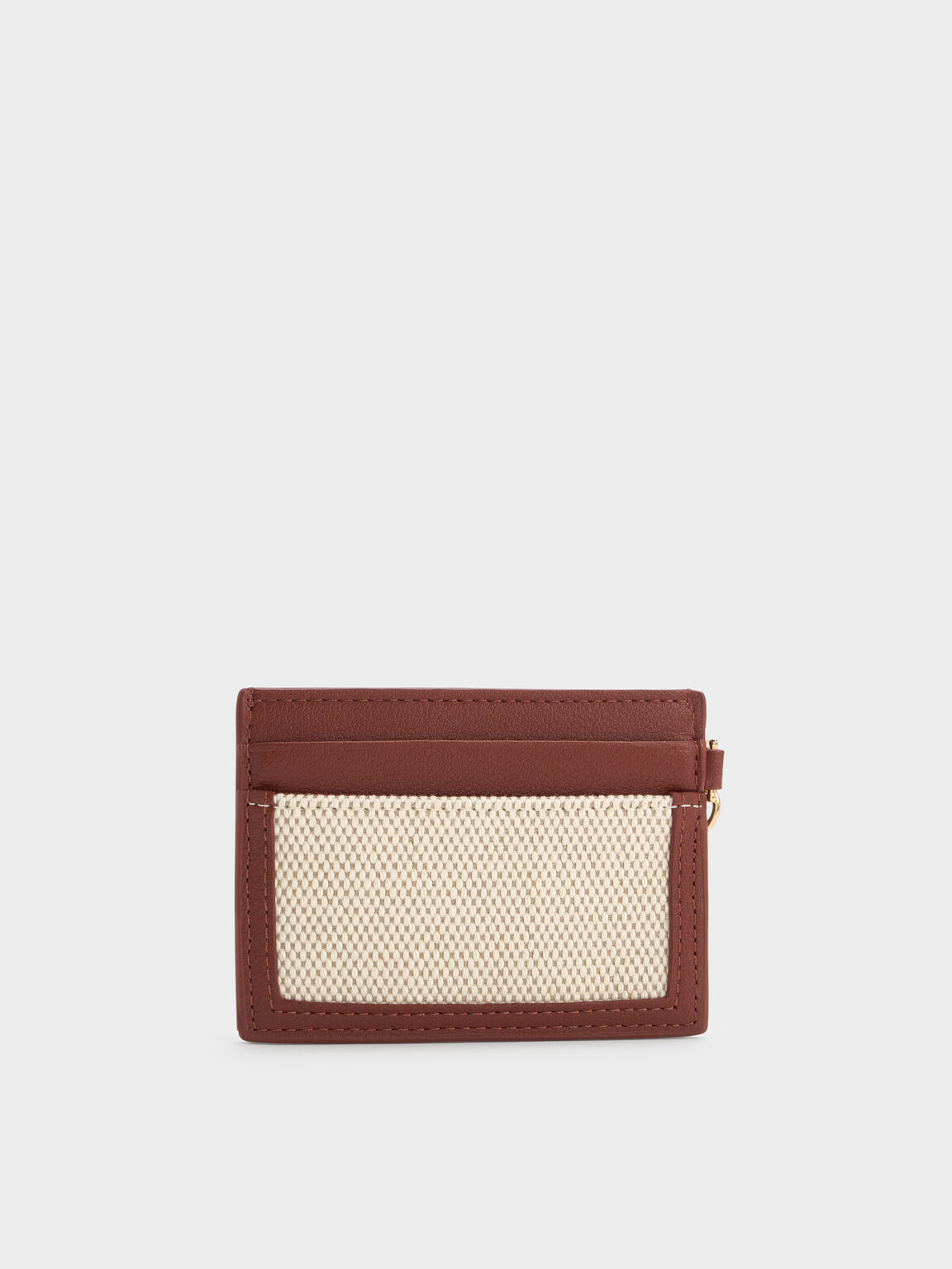 Scottie スコッティー キャンバスカードホルダー, ブリック, hi-res