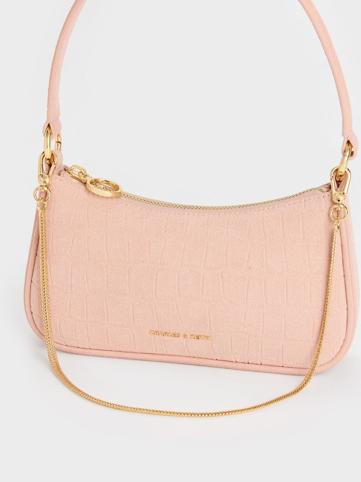 Elspeth エルズペス ショルダーバッグ, ピンク, hi-res