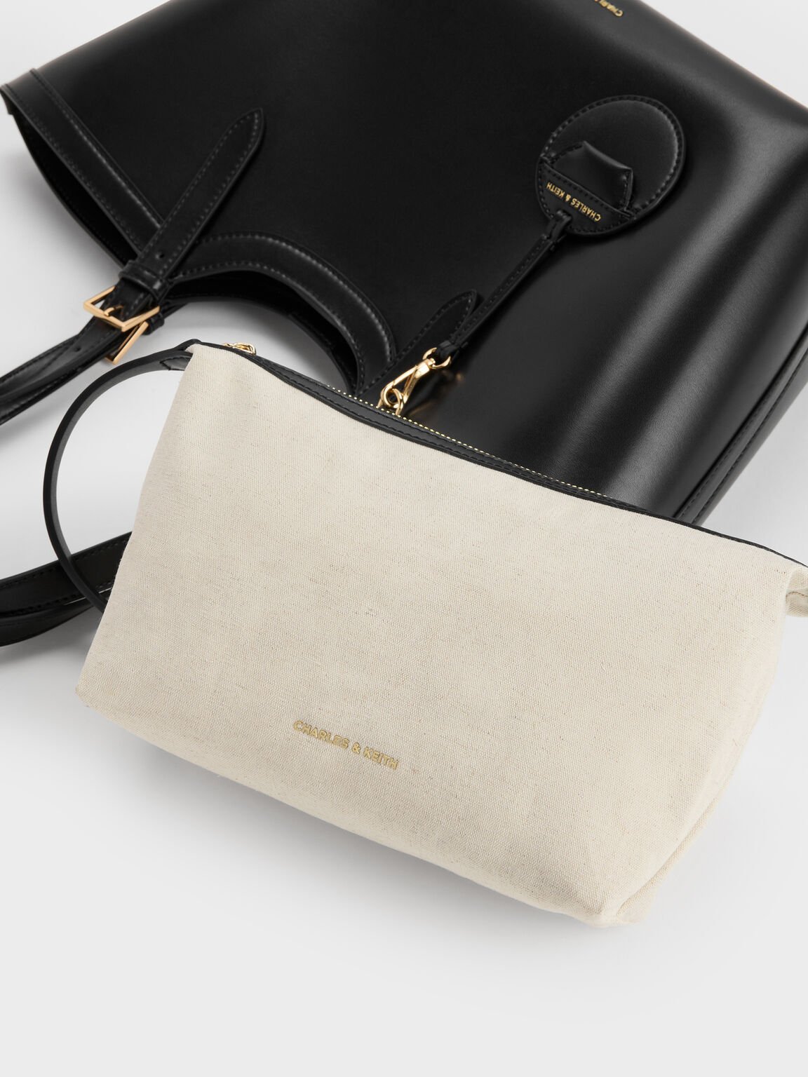 Enola エノラ トートバッグ, ブラック, hi-res