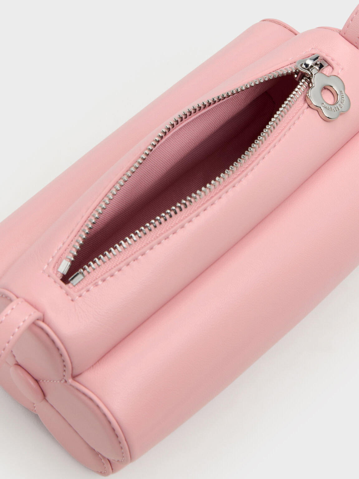 Mabel メイベル フラワーショルダーバッグ, ピンク, hi-res